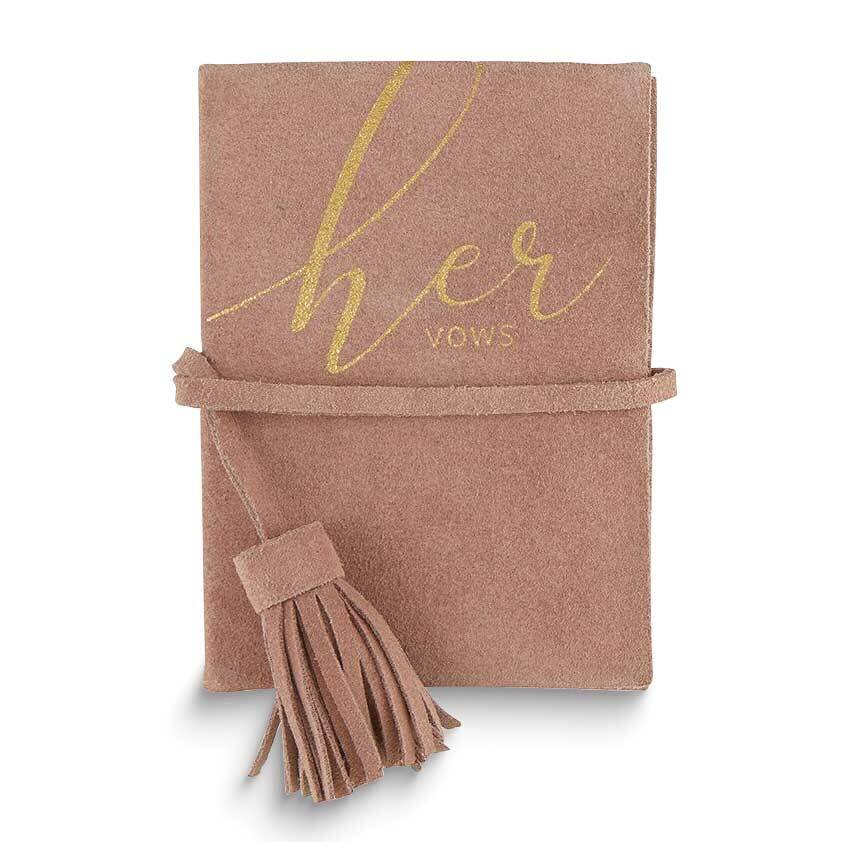 Her Vow Suede Leather Book GM24863