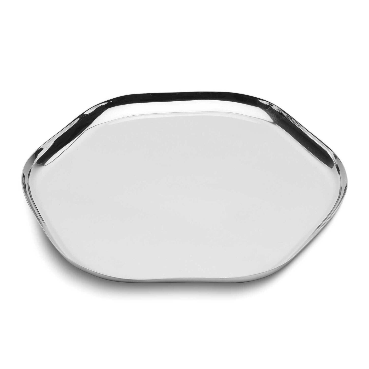 Elegance Stainless Steel Small Organic Serving Tray GM25095