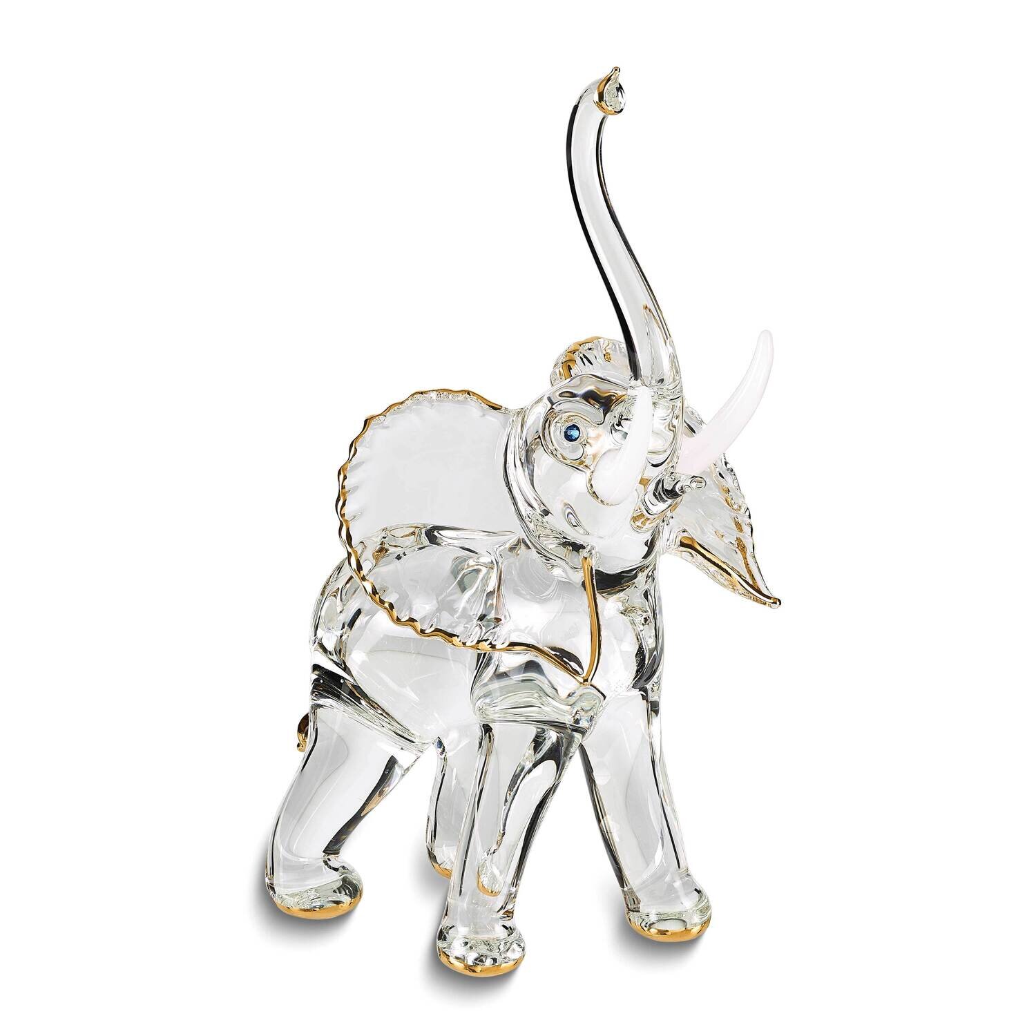 Glass Baron Elephant Glass Figurine GM24997