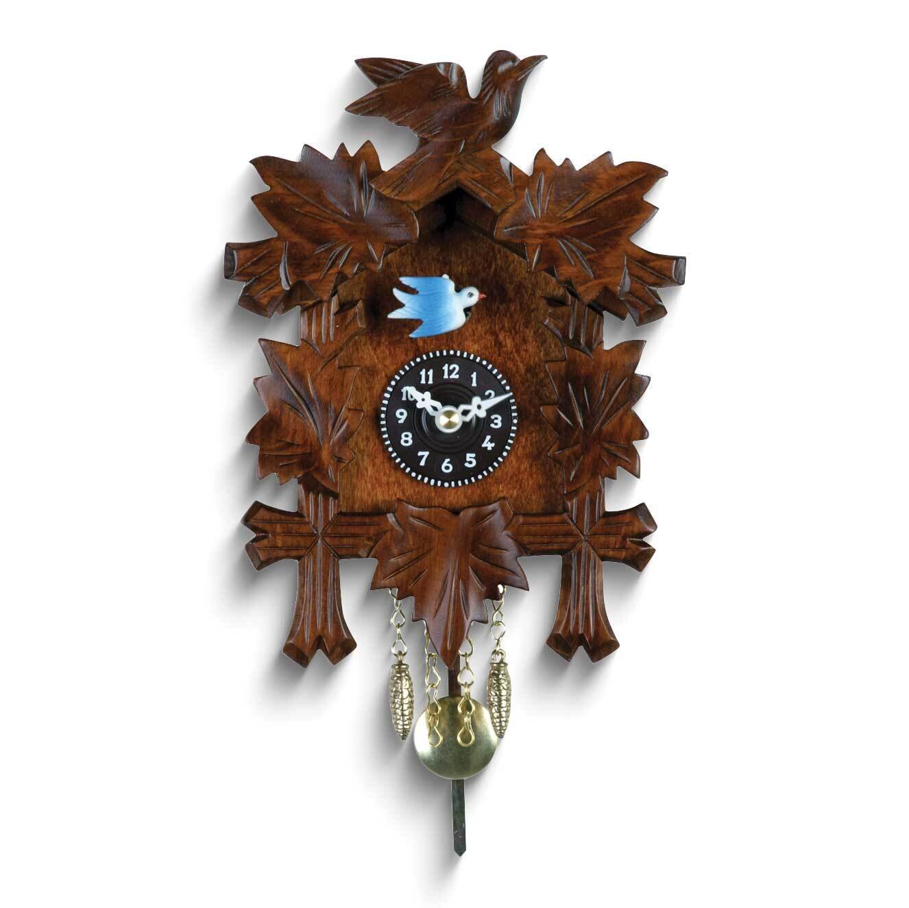 Bird with Five Leaves Wall Clock GM25182