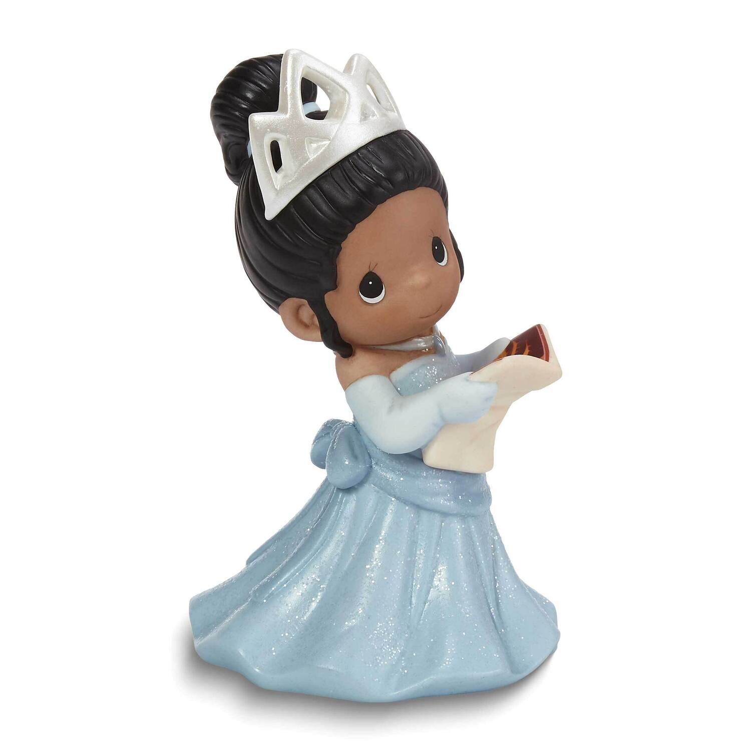 Precious Moments Disney Tiana In Blue Dress Figurine GM25339