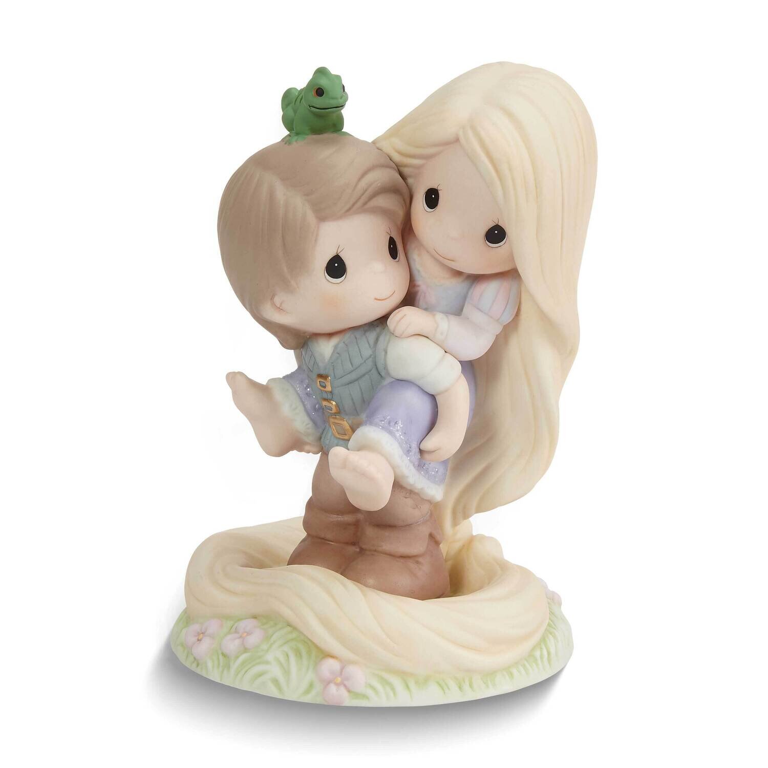 Precious Moments Disney Rapunzel and Flynn Figurine GM25340