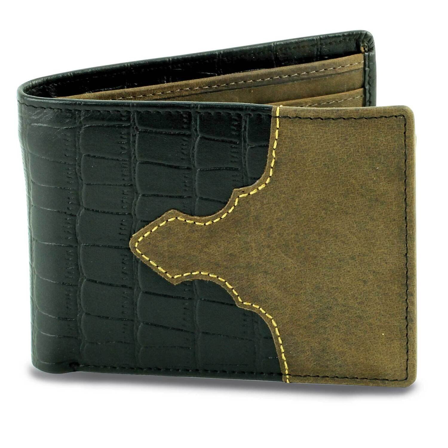 Black Western Bifold Wallet GM25074BLK, MPN: GM25074BLK,