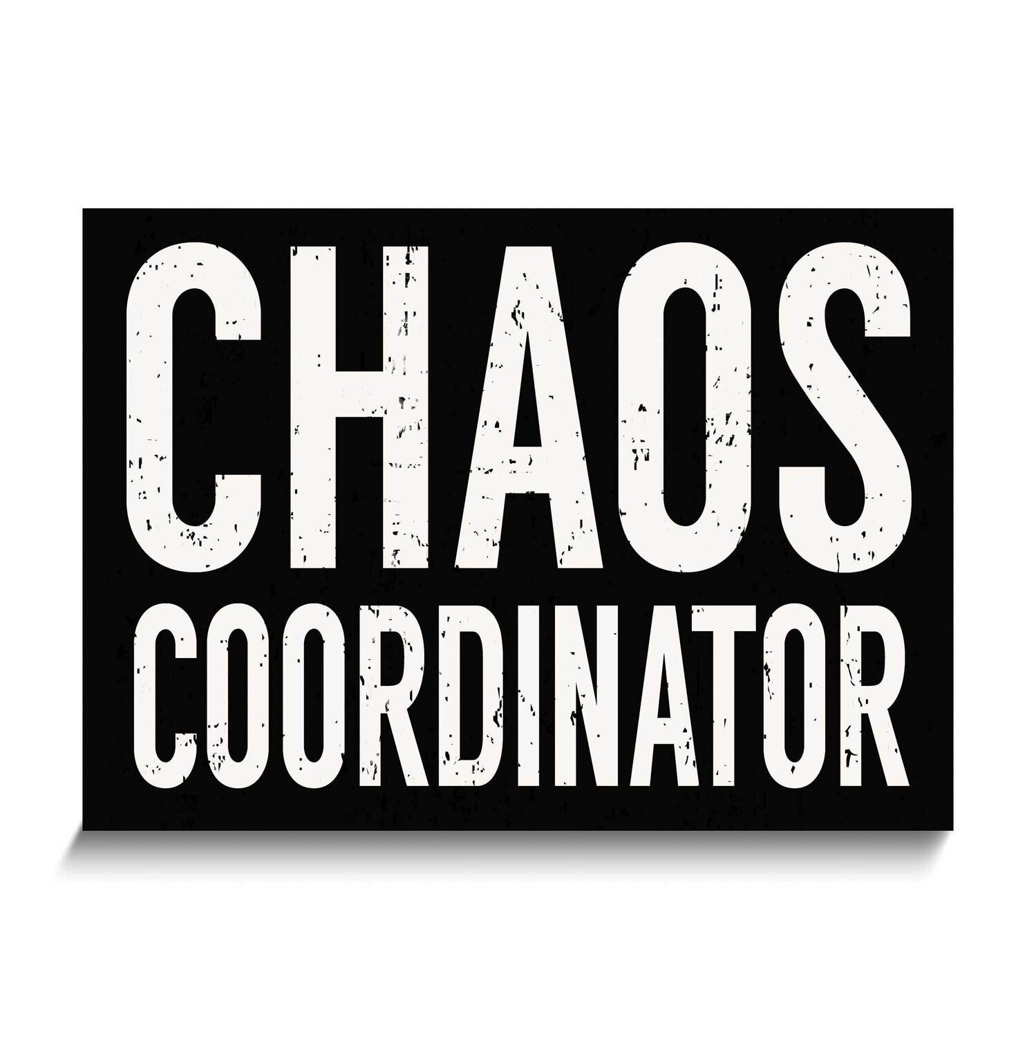 Chaos Coordinator Wall Plaque GM25243