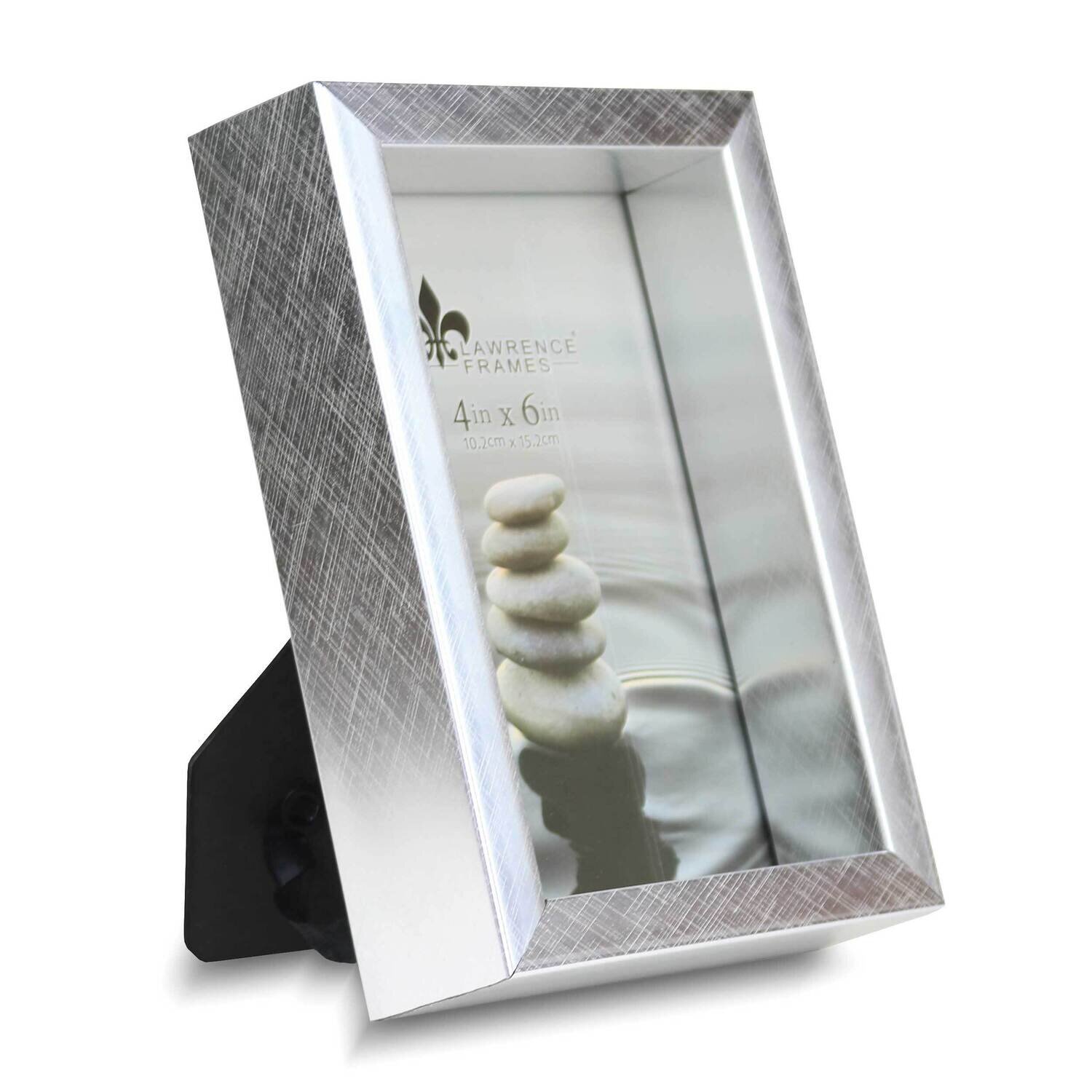 Tribeca Deep Set Silver-tone Satin 4 x 6 Inch Photo Picture Frame GM25464, MPN: GM25464, 7511480230…