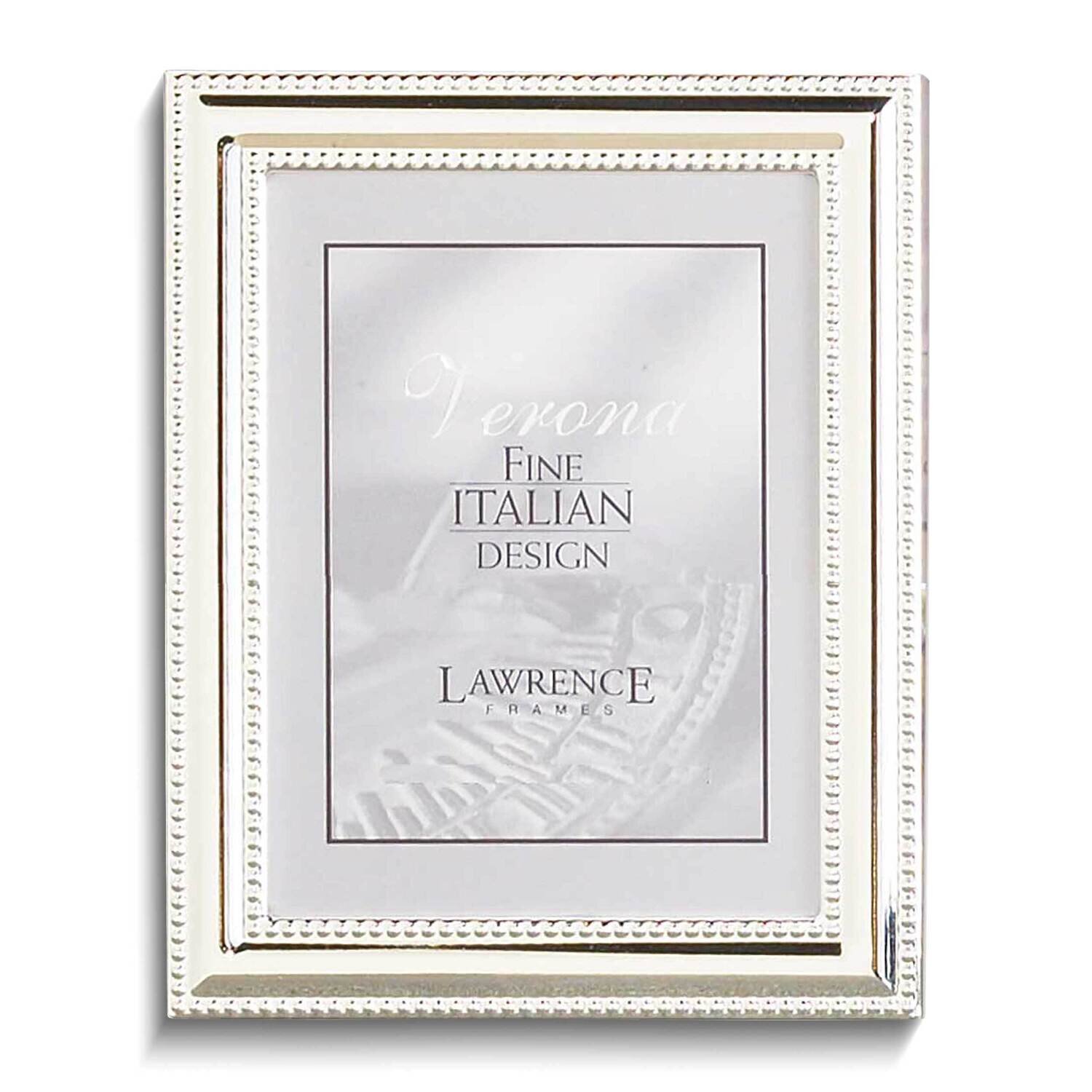 Silver-tone Double Beaded 4x5 Photo Frame GM25511, MPN: GM25511, 751148062190