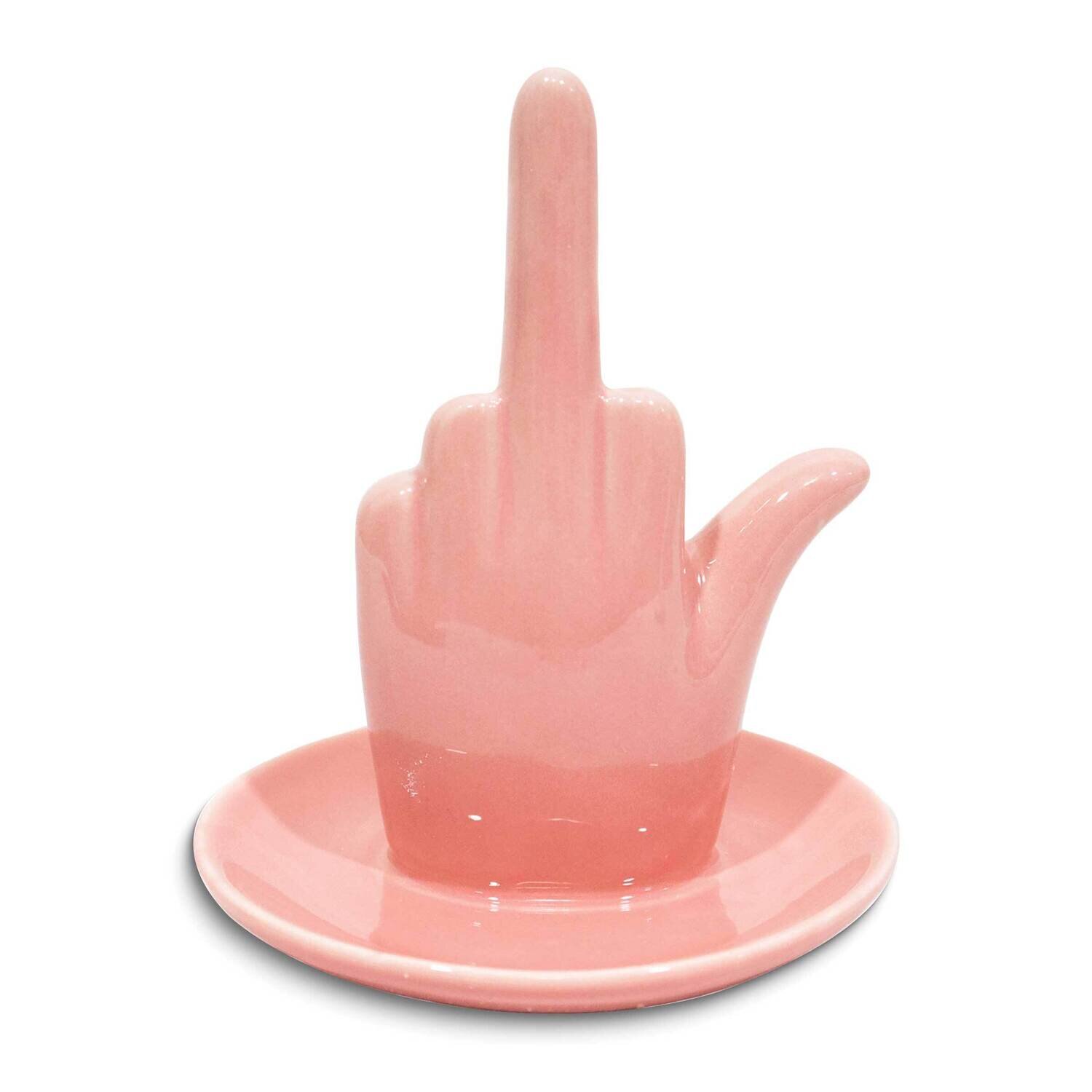 Pink Middle Finger Ring Holder GM25235