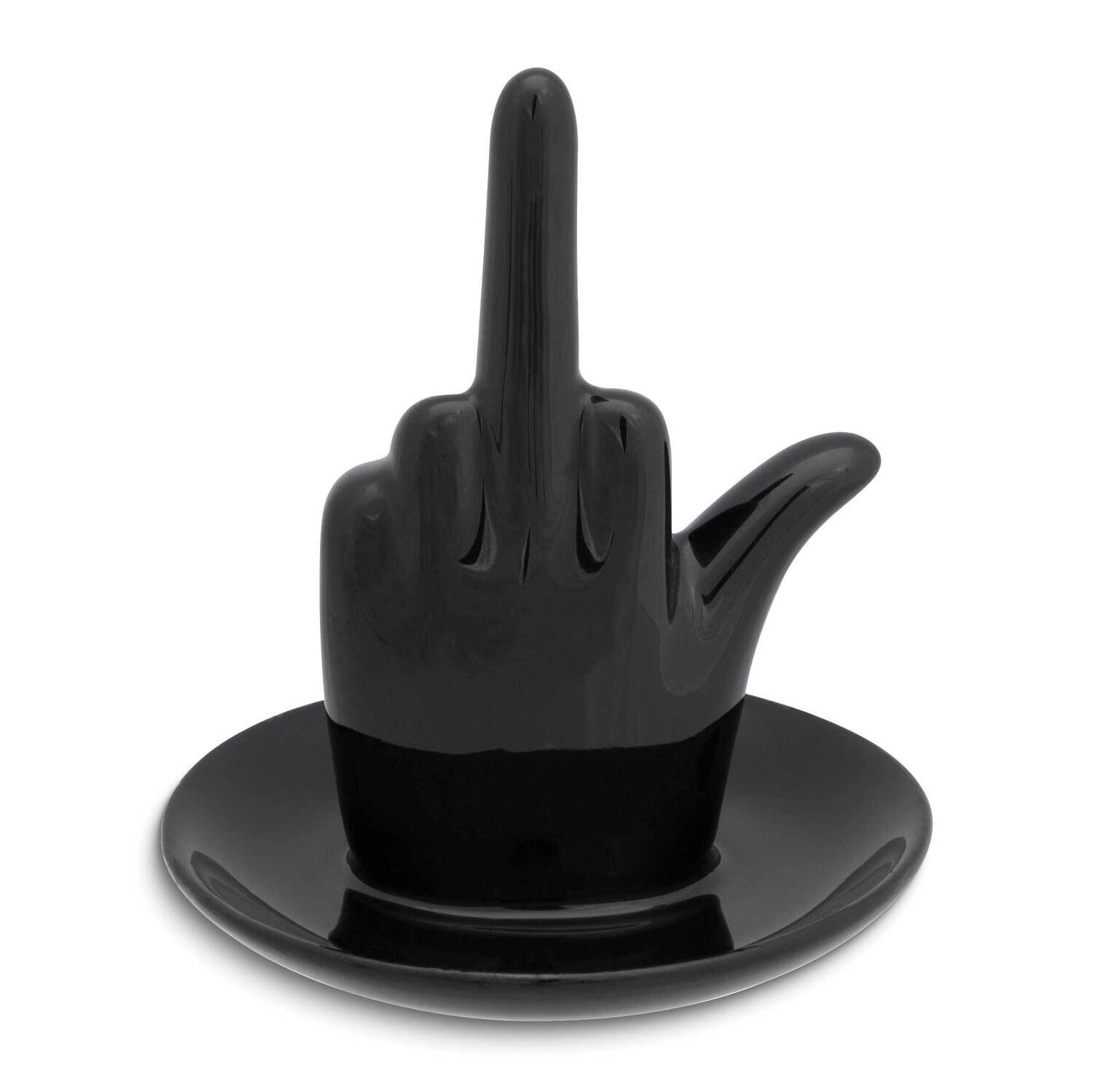 Black Middle Finger Ring Holder GM25234, MPN: GM25234, 788089167653