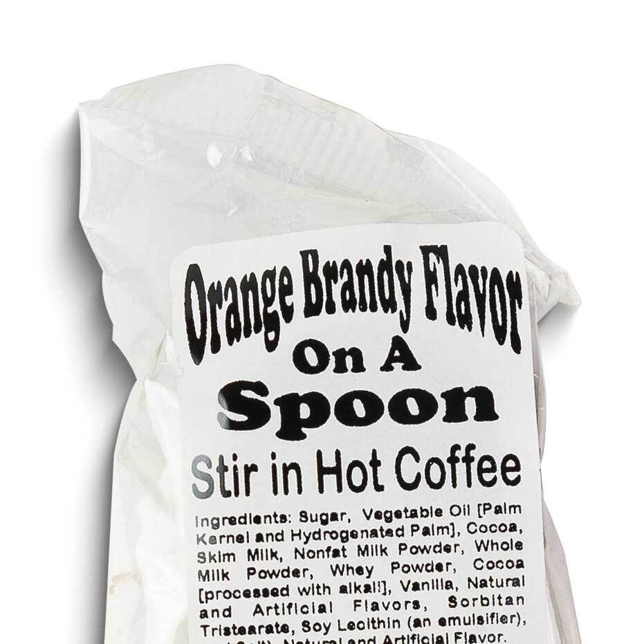 Orange Brandy Flavor Chocolate Coffee Pack of Six Drink Stirrers GM25294, MPN: GM25294, 788089157388