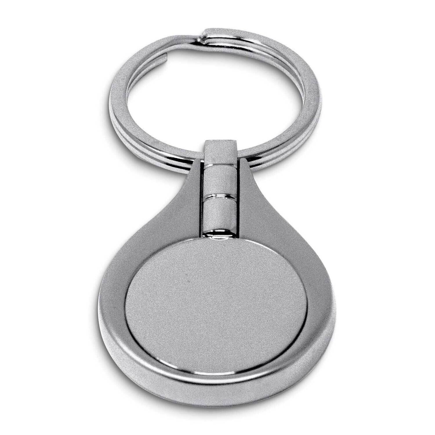 Silver-tone Teardrop Key Ring GM25312, MPN: GM25312, 788089032500