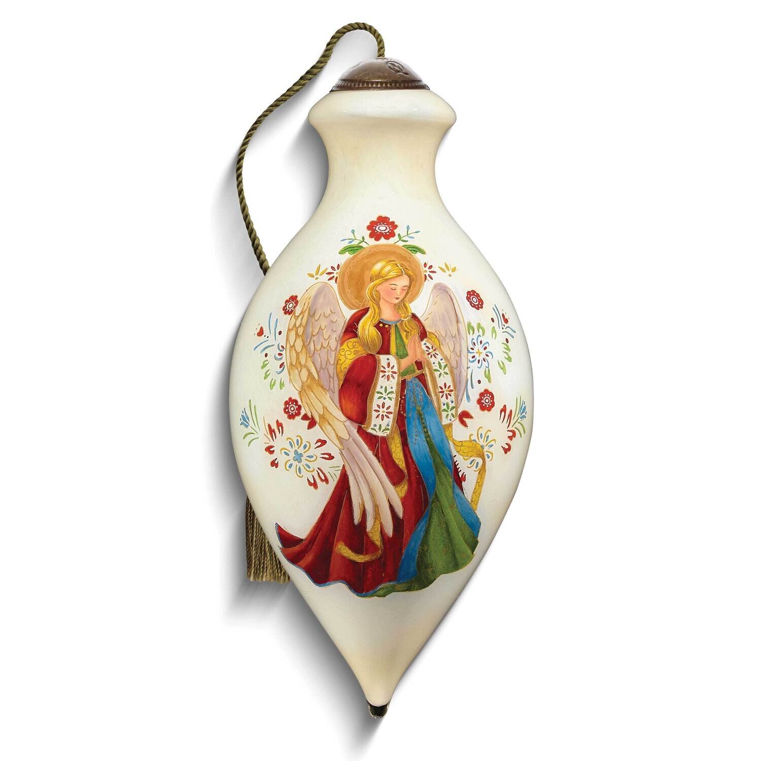 Neqwa Art Multi-Color Bohemian-Style Angel Ornament GM25387