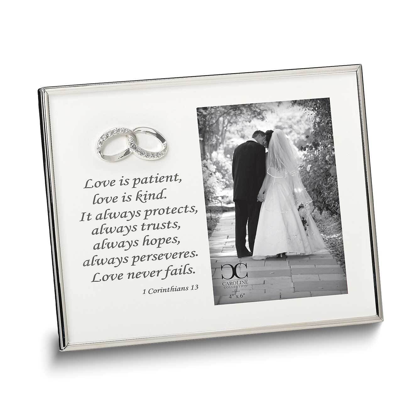 Silver-tone Wedding Frame GM25608, MPN: GM25608, 89945746396