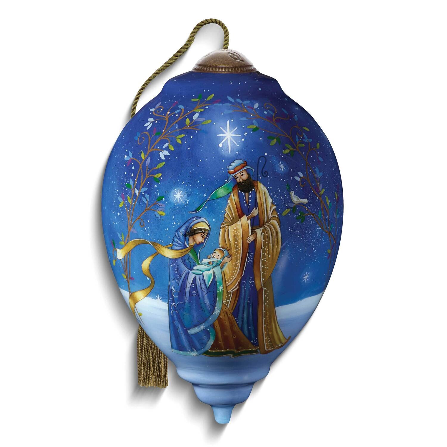 Neqwa Art Holy Family Under The Stars Ornament GM25357