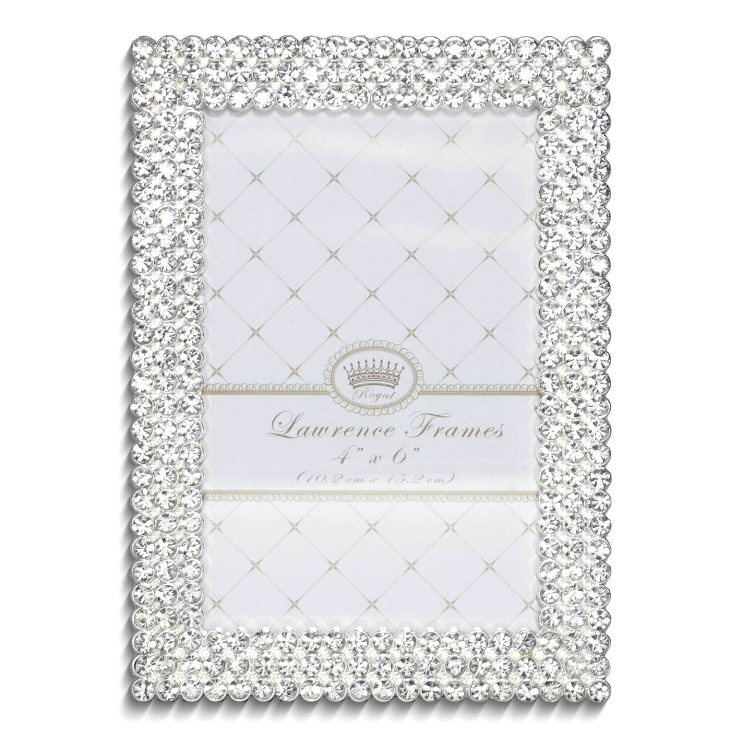 Juliet Silver-tone Crystal 4 x 6 Inch Photo Picture Frame GM25407, MPN: GM25407, 751148077101