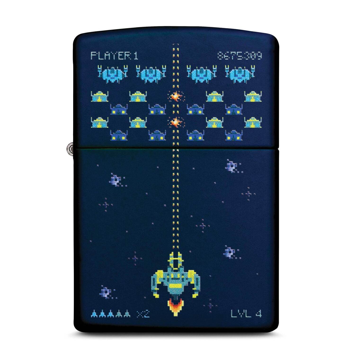 Zippo Navy Matte Retro Video Game Lighter GM25791, MPN: GM25791,