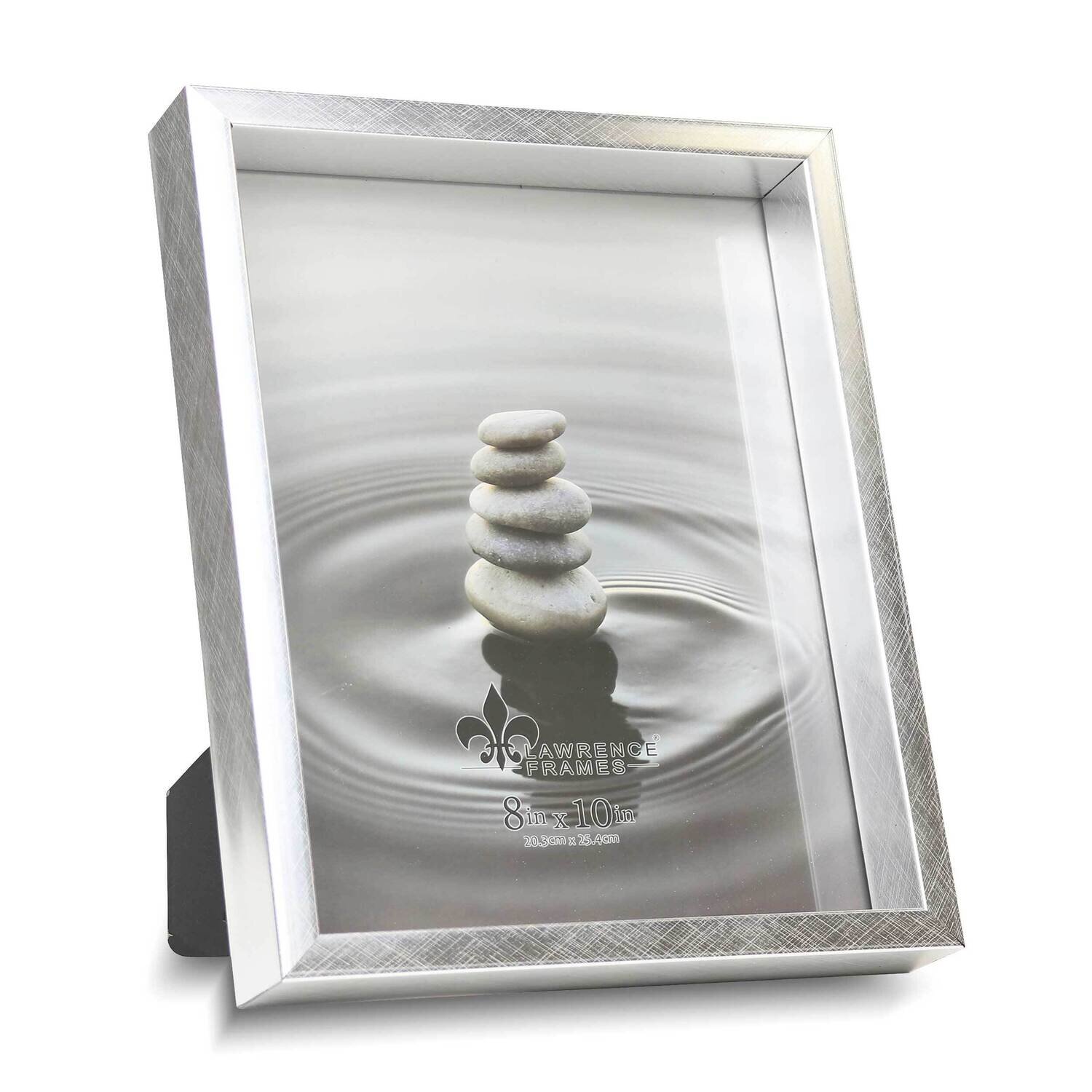 Tribeca Deep Set Silver-tone Satin 8 x 10 Inch Photo Picture Frame GM25466