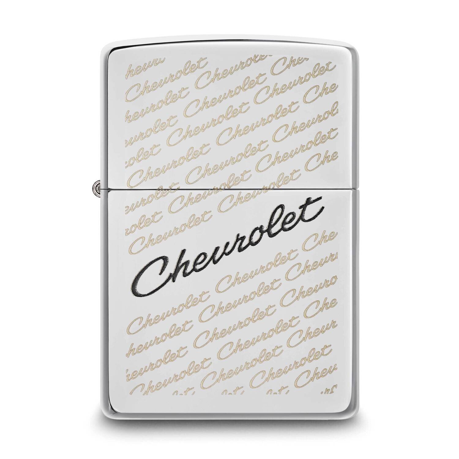 Zippo High Polish Chrome Chevrolet Lighter GM25860, MPN: GM25860, 191693172805