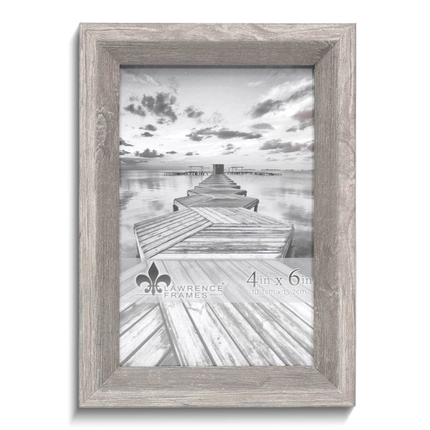 Bradley Weathered Gray 4 x 6 Inch Photo Picture Frame GM25487, MPN: GM25487, 751148076821