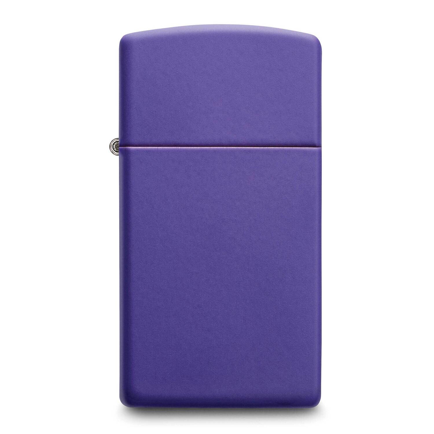 Zippo Slim Purple Matte Lighter GM25886