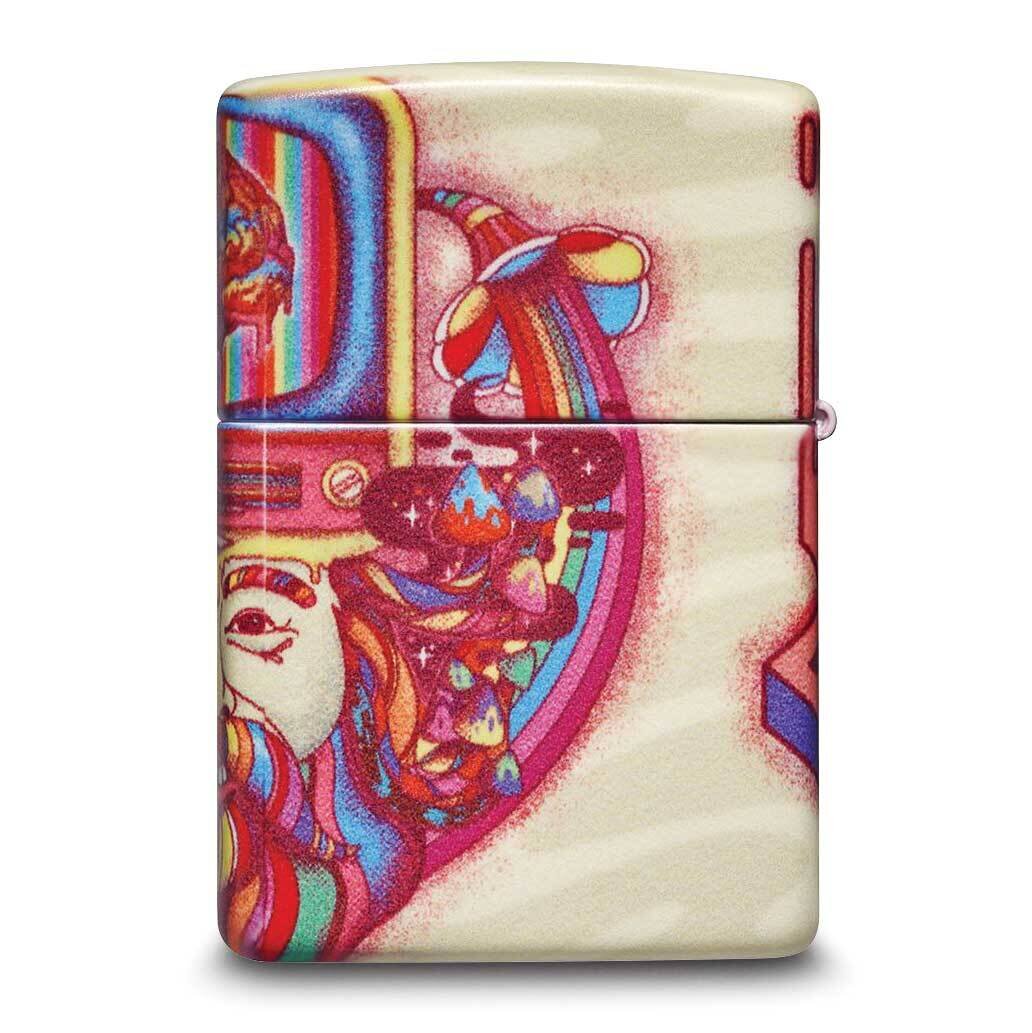 Zippo 540 White Matte Trippy Man Lighter GM25775, MPN: GM25775, 191693199314
