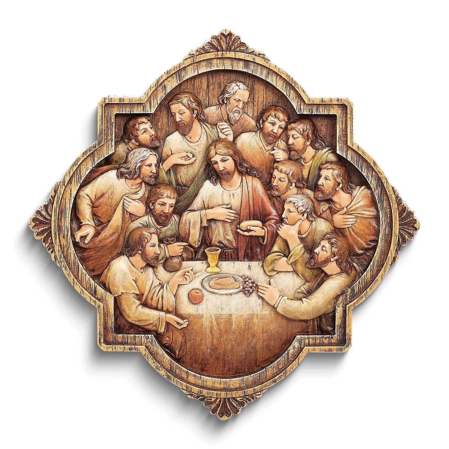 Joseph&#39;s Studio Last Supper Wall Plaque GM25677