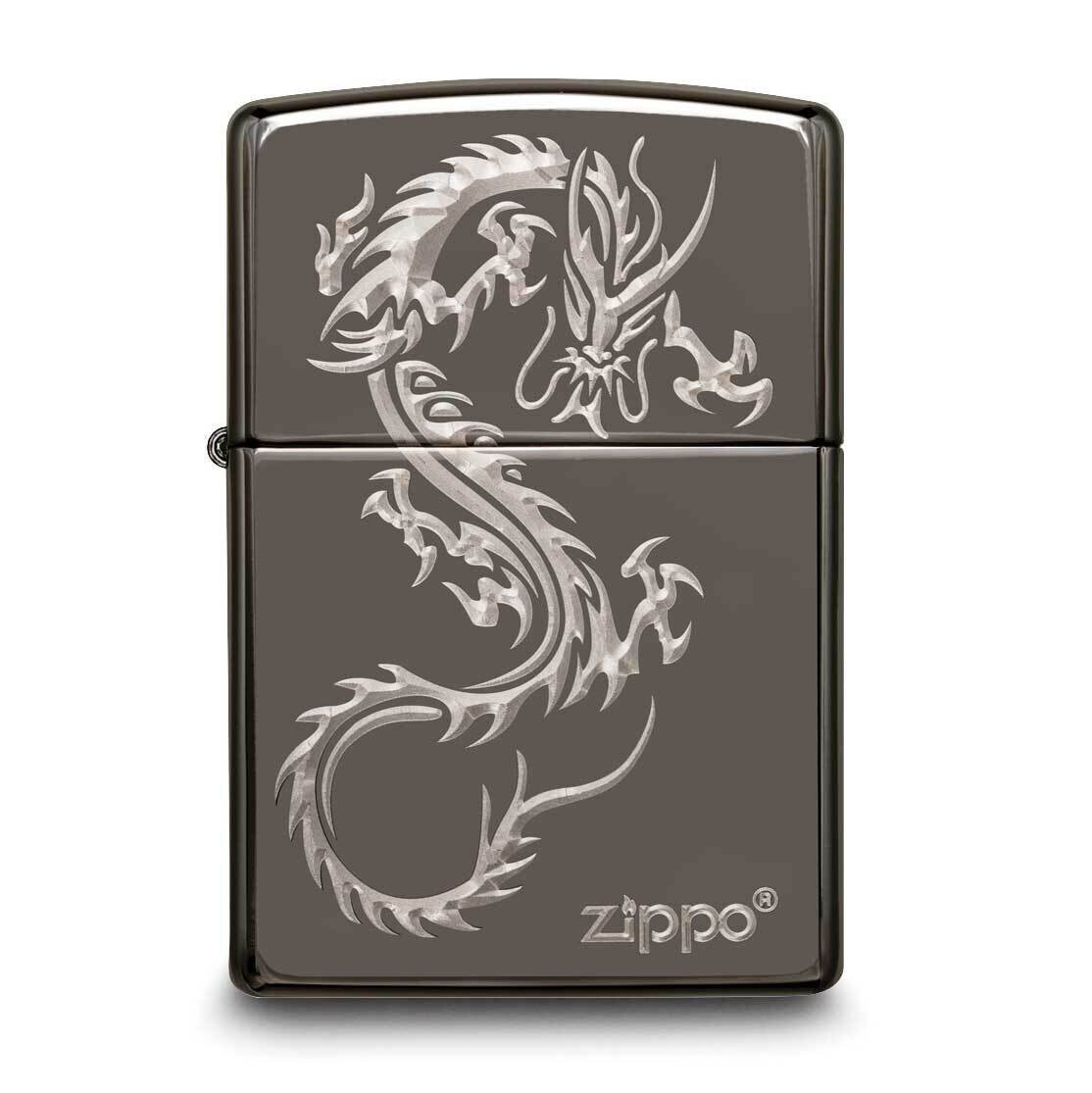 Zippo Black Ice Chinese Dragon Lighter GM25858, MPN: GM25858, 191693114201