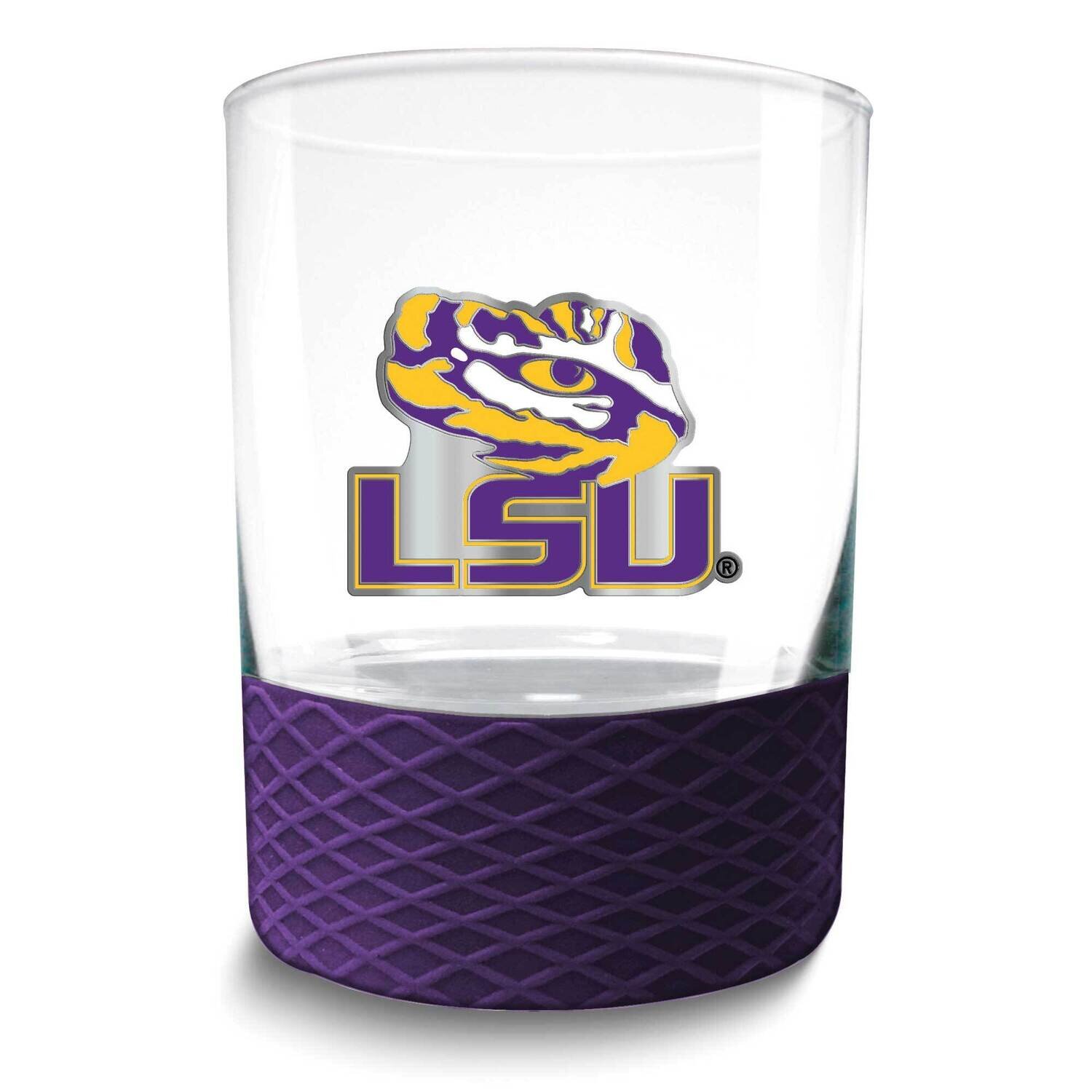 Collegiate Louisiana State University Commissioner Rock Glass GM26096-LSU, MPN: GM26096-LSU, 737538…