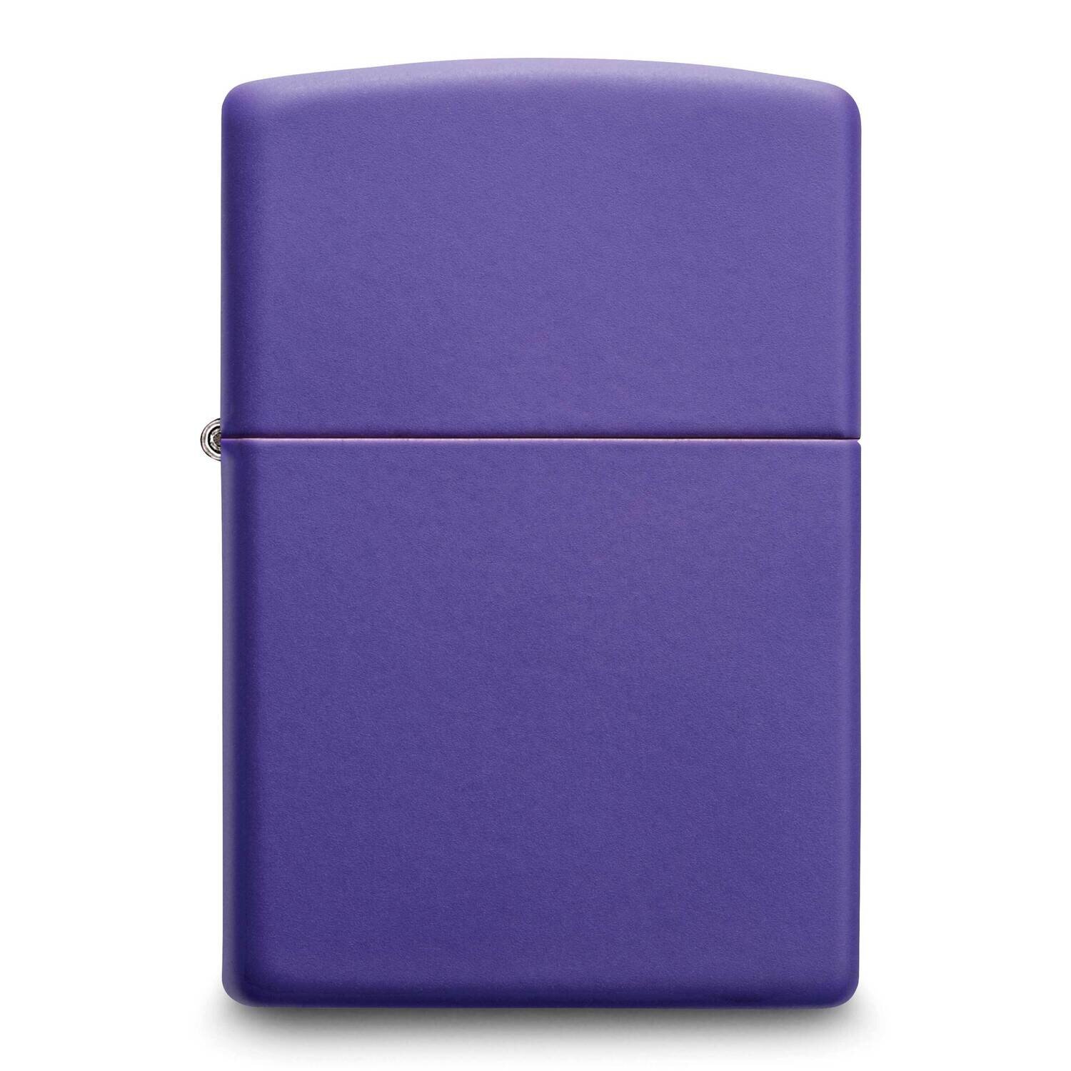 Zippo Purple Matte Lighter GM25810