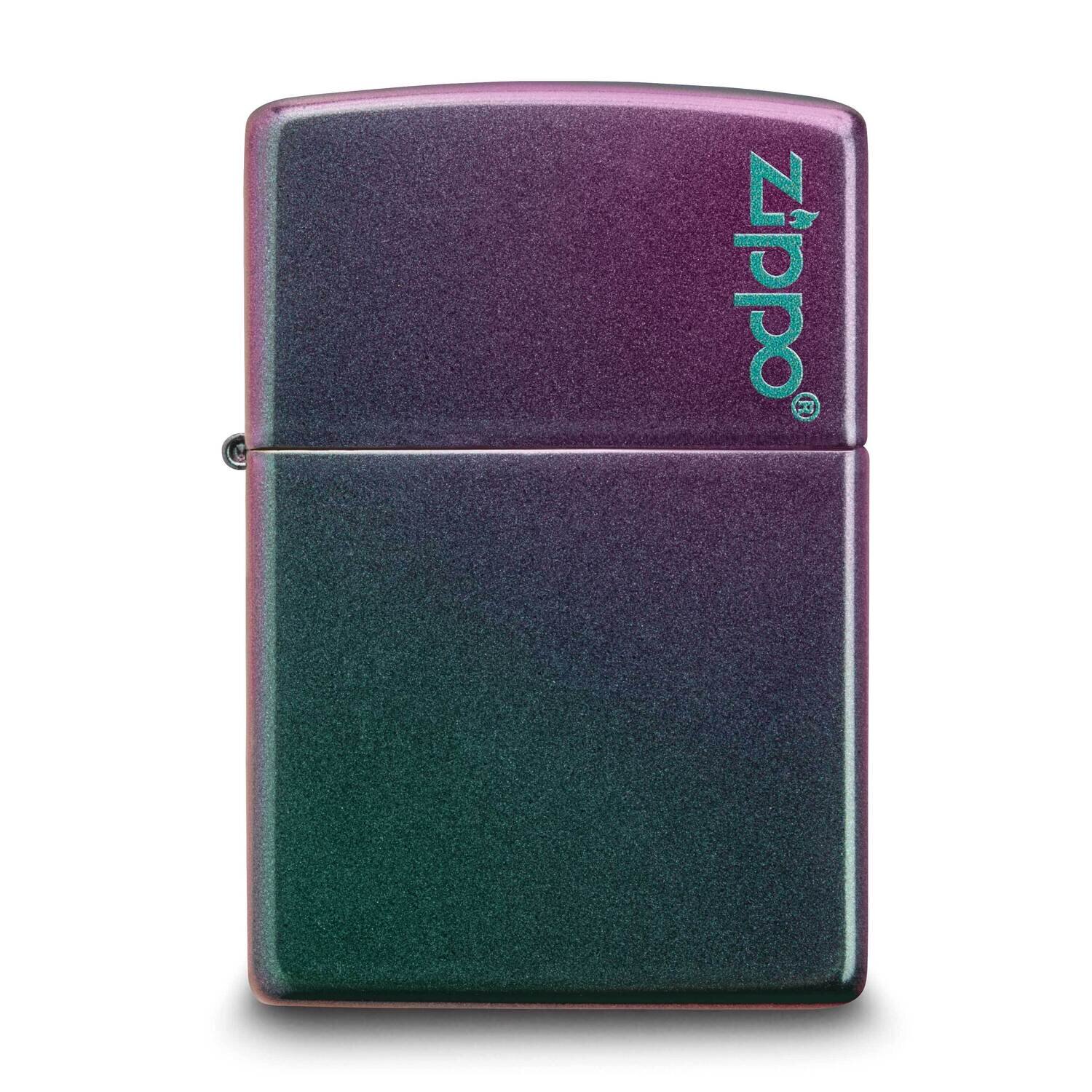 Zippo with Logo Iridescent Lighter GM25862, MPN: GM25862, 191693145823