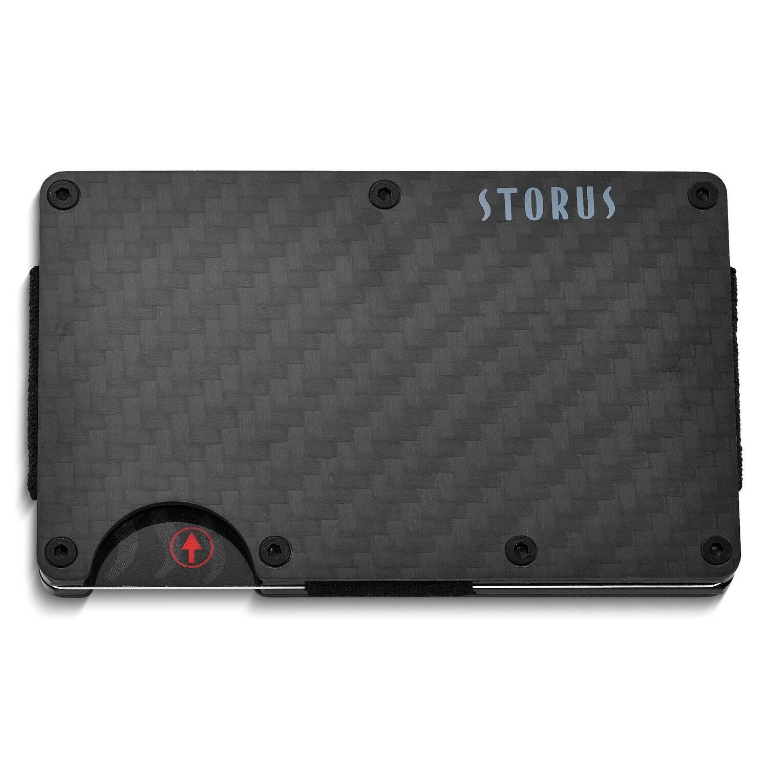Storus Smart RFID Blocking Carbon Fiber Wallet with Money Clip GM25930