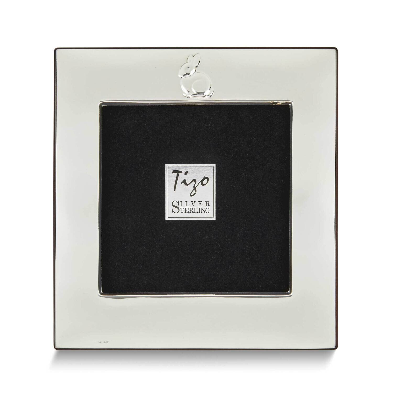 Sterling Silver Bunny Baby 4x4 Photo Frame GM25944, MPN: GM25944,