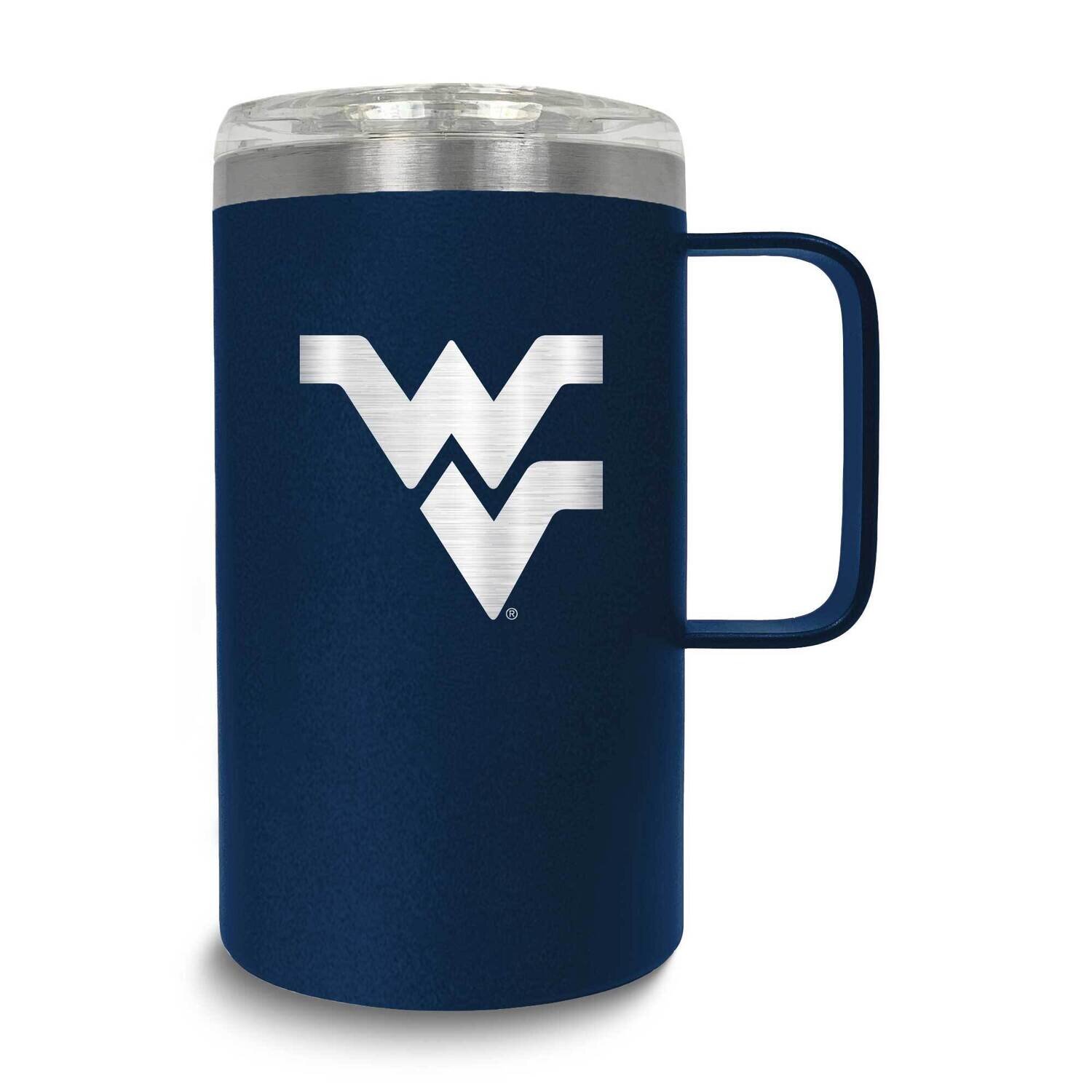 Collegiate West Virginia University Stainless Steel Hustle Mug GM26107-WVU, MPN: GM26107-WVU, 19556…