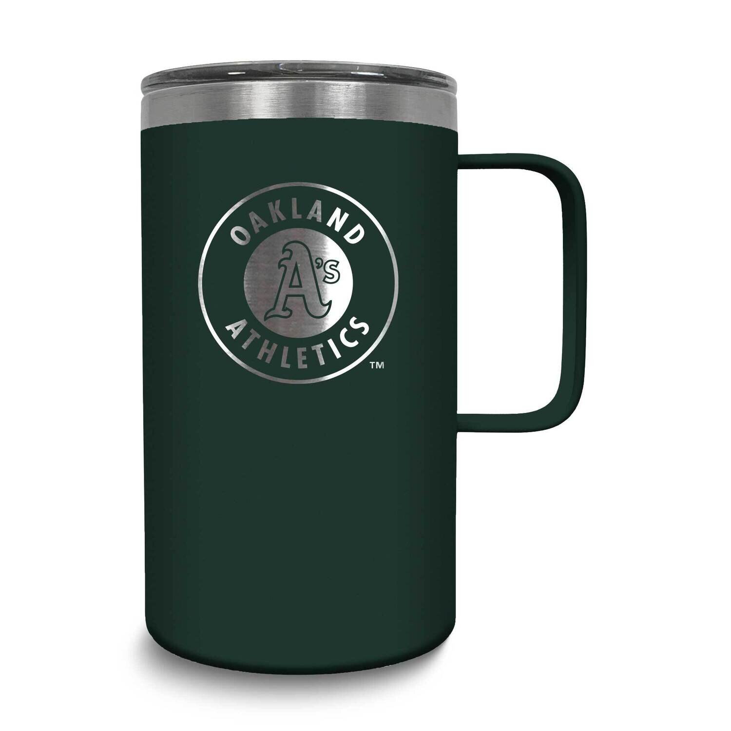 MLB Oakland A&#39;s Stainless Steel Hustle Mug GM26108-ATH, MPN: GM26108-ATH, 195568026989
