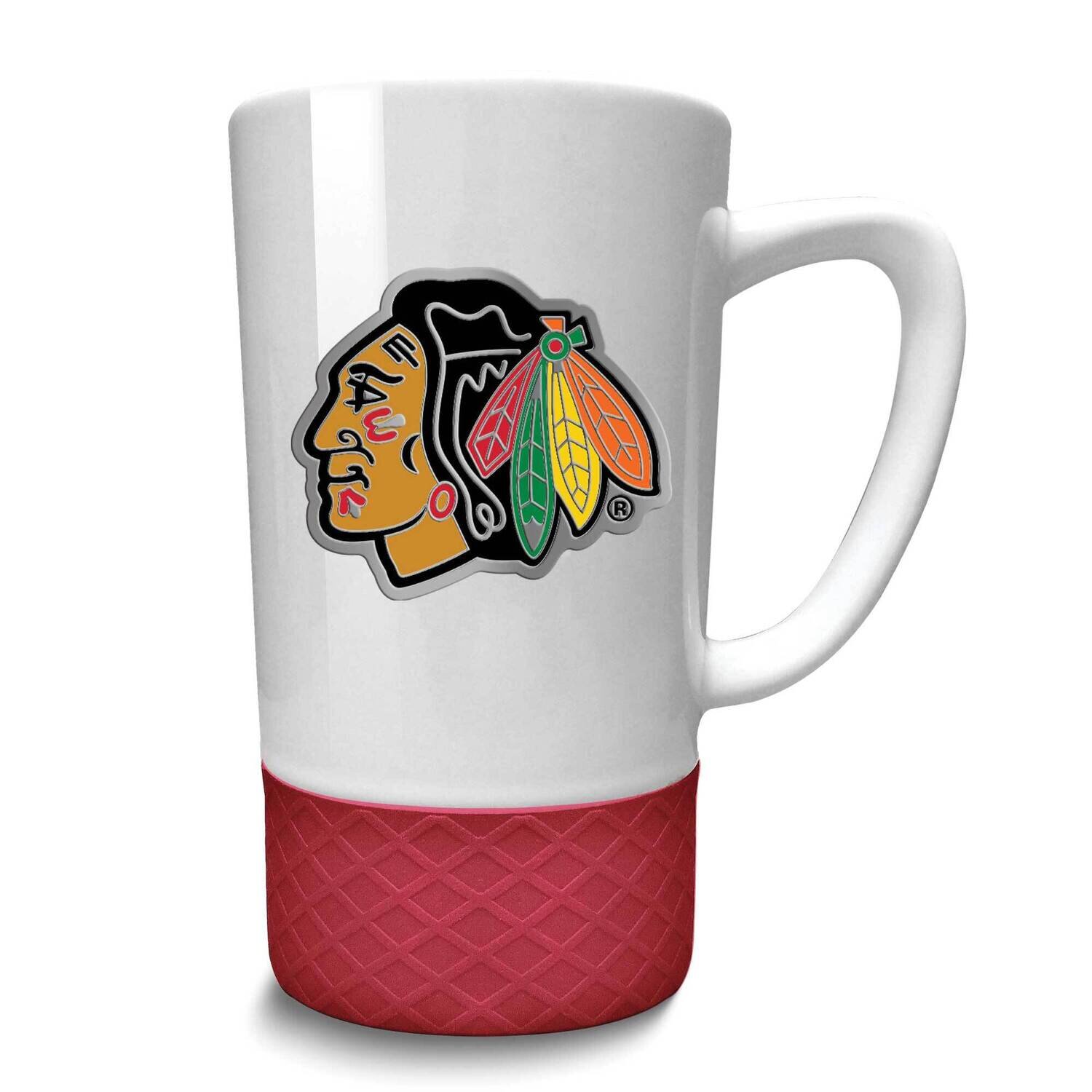 NHL Chicago Blackhawks Ceramic Jump Mug GM26103-BLA, MPN: GM26103-BLA, 737538445170