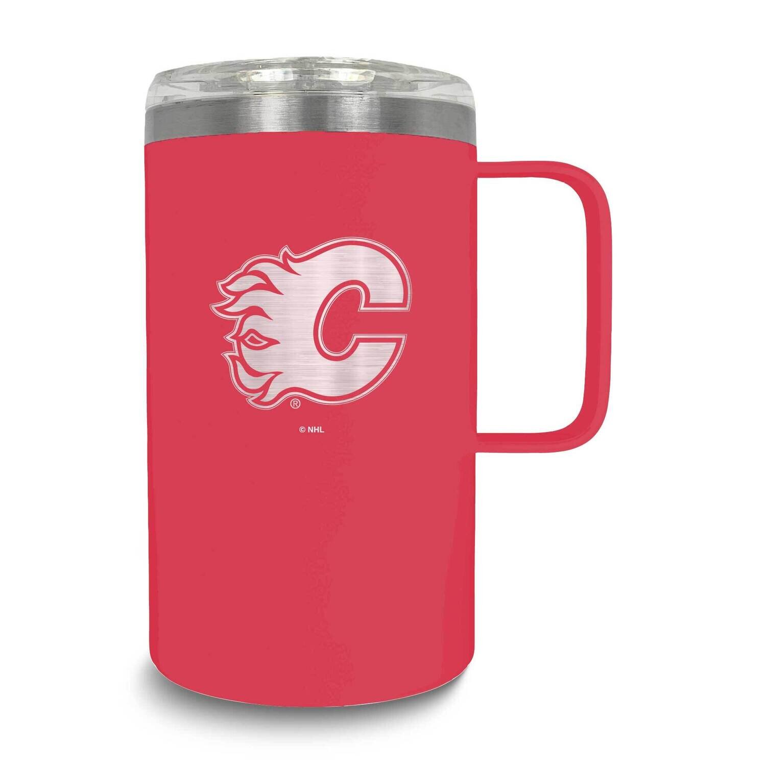 NHL Calgary Flames Stainless Steel Hustle Mug GM26110-FLA, MPN: GM26110-FLA, 195568056986