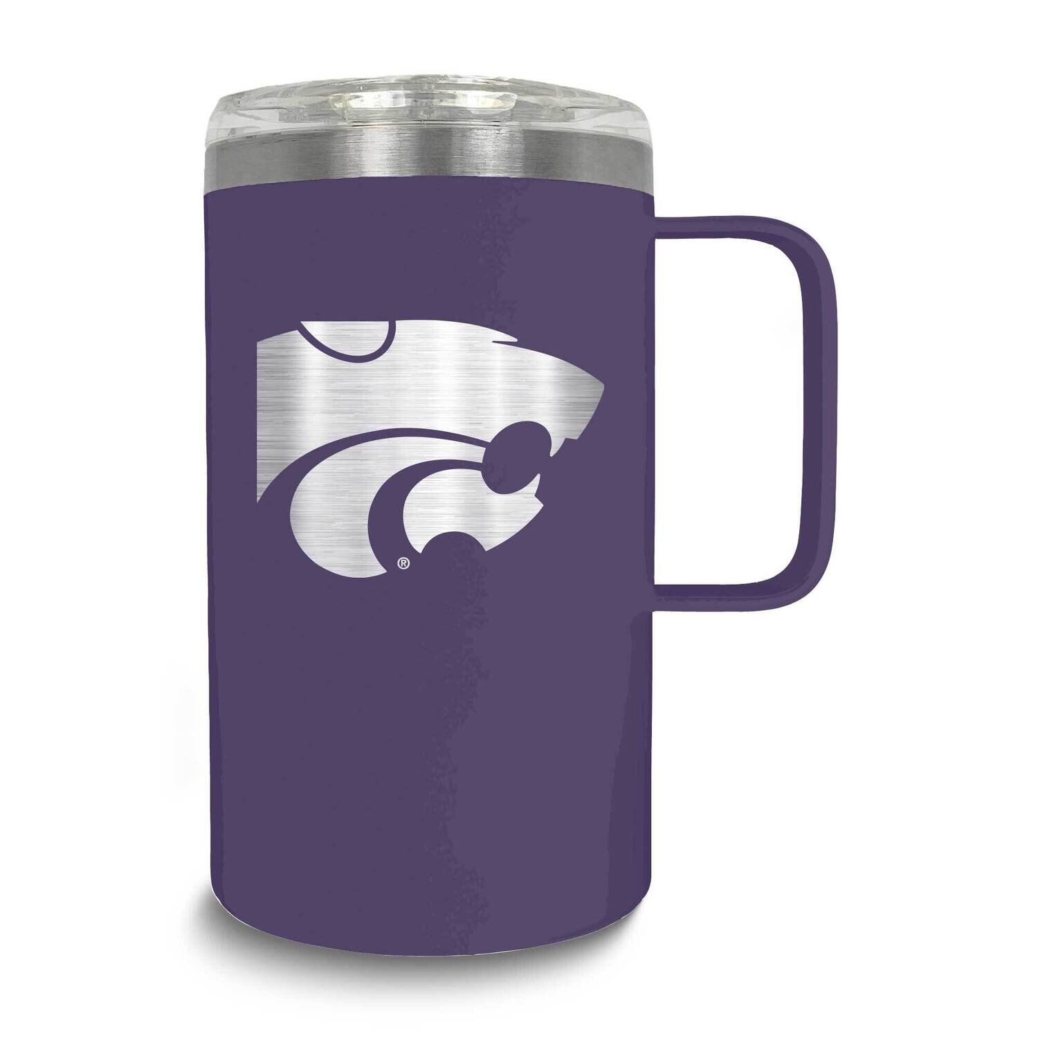 Collegiate Kansas State University Stainless Steel Hustle Mug GM26107-KSU, MPN: GM26107-KSU, 195568…