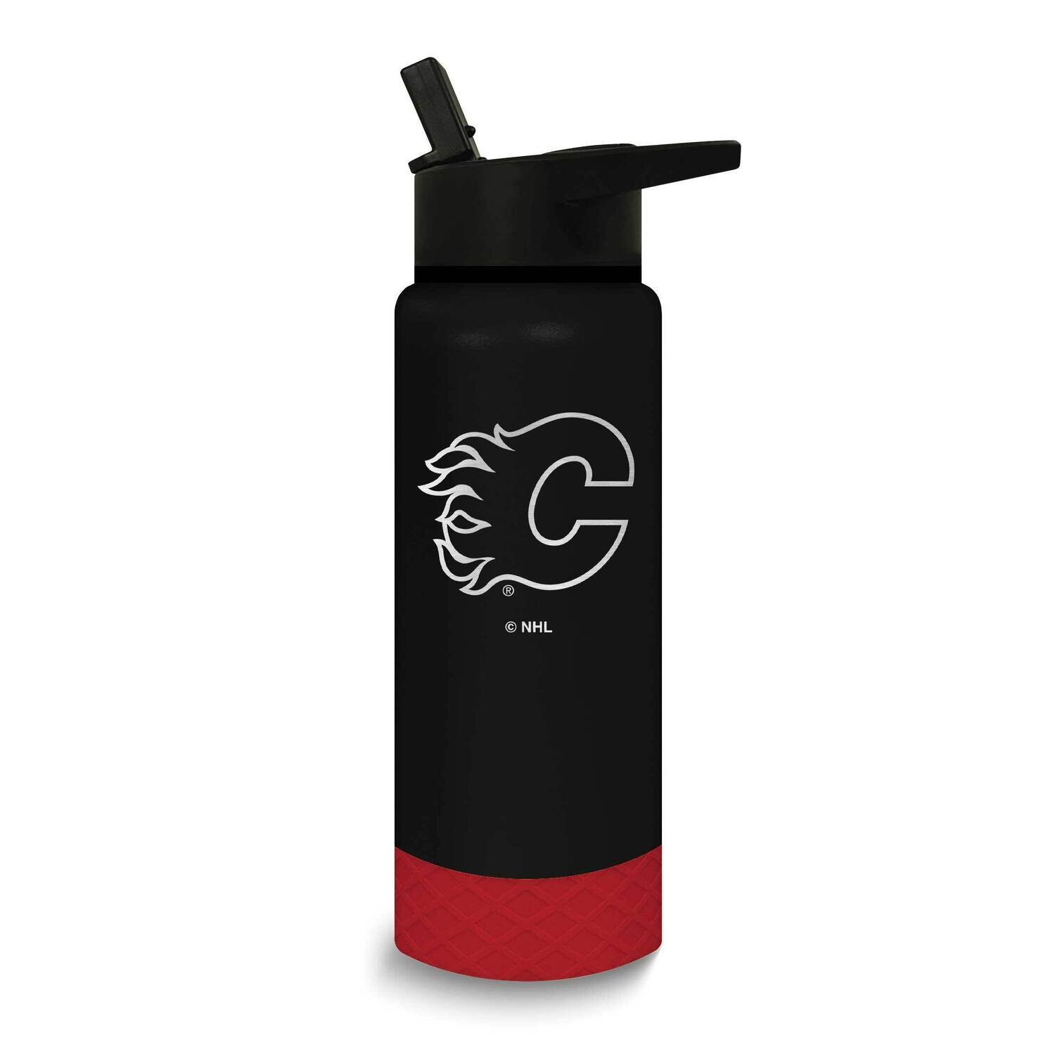 NHL Calgary Flames Stainless JR Water Bottle GM26114-FLA, MPN: GM26114-FLA,