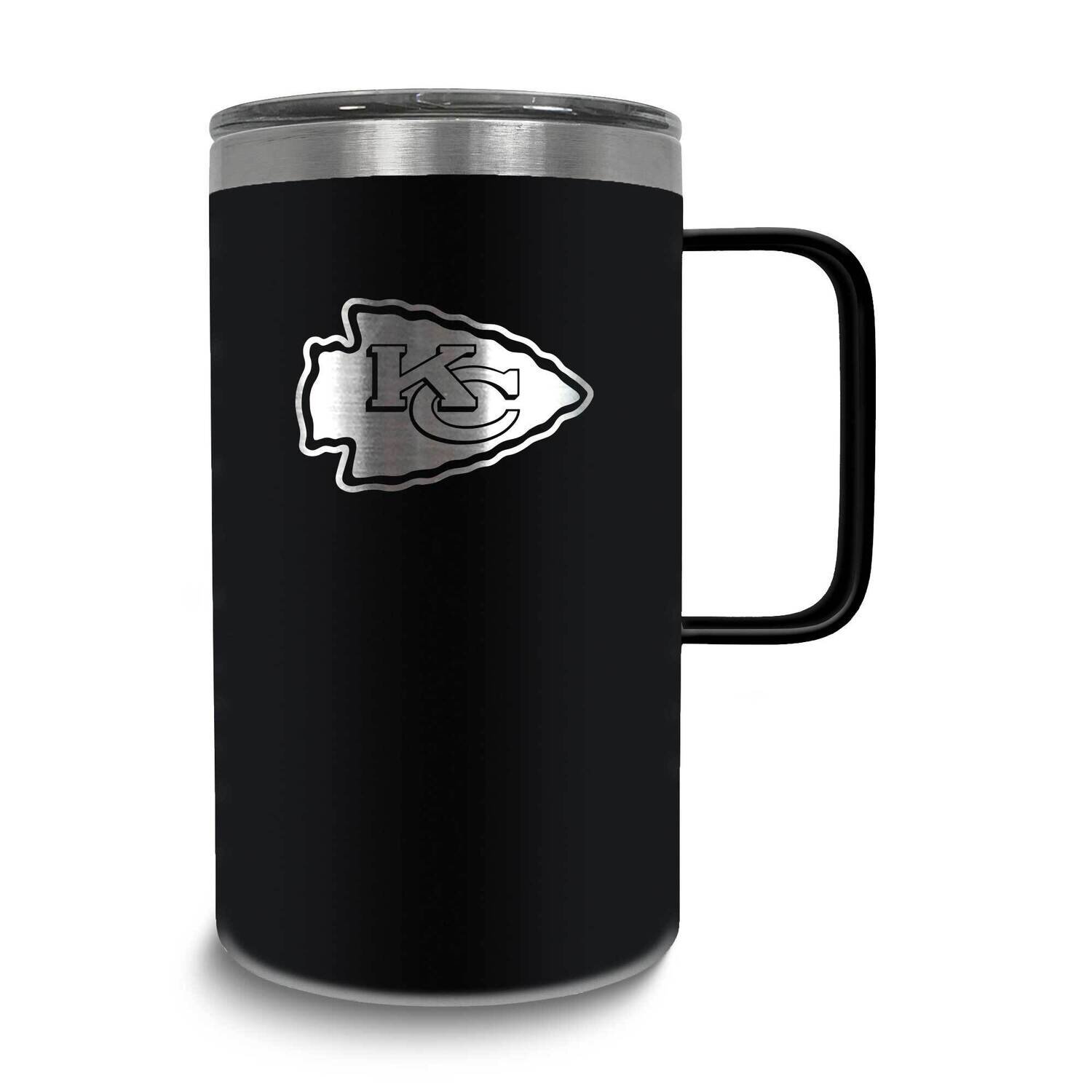 NFL Kansas City Chiefs Stainless Steel Hustle Mug GM26109-CHF, MPN: GM26109-CHF, 195568065834