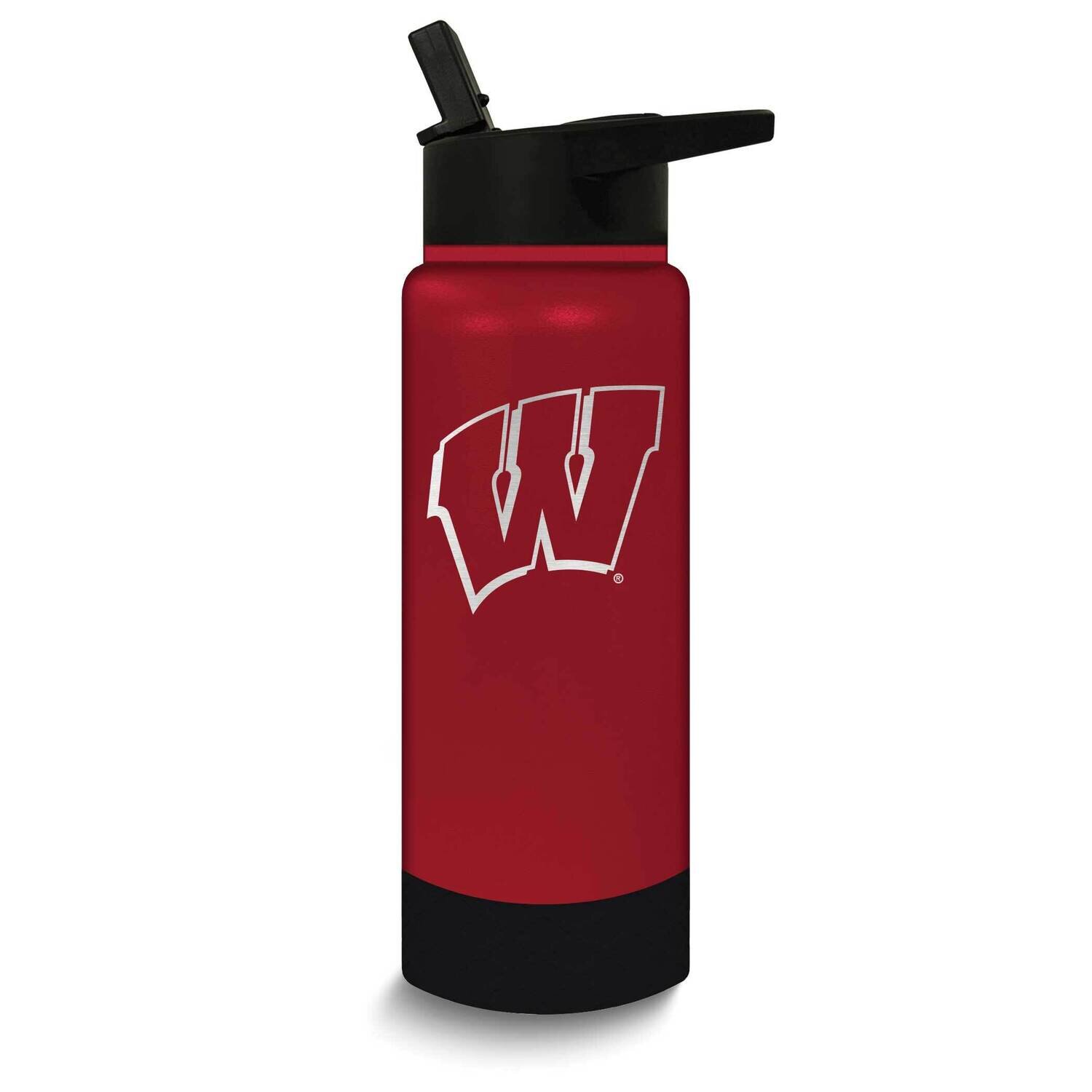 Collegiate Univeristy of Wisconsin Stainless JR Water Bottle GM26111-UWI