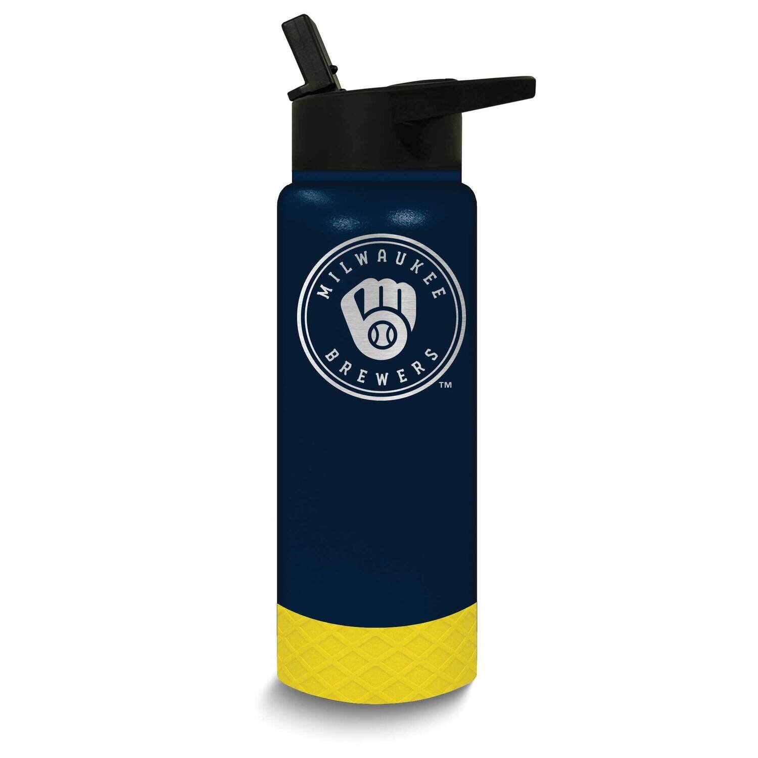 MLB Milwaukee Brewers Stainless JR Water Bottle GM26112-BRE, MPN: GM26112-BRE, 195568035417