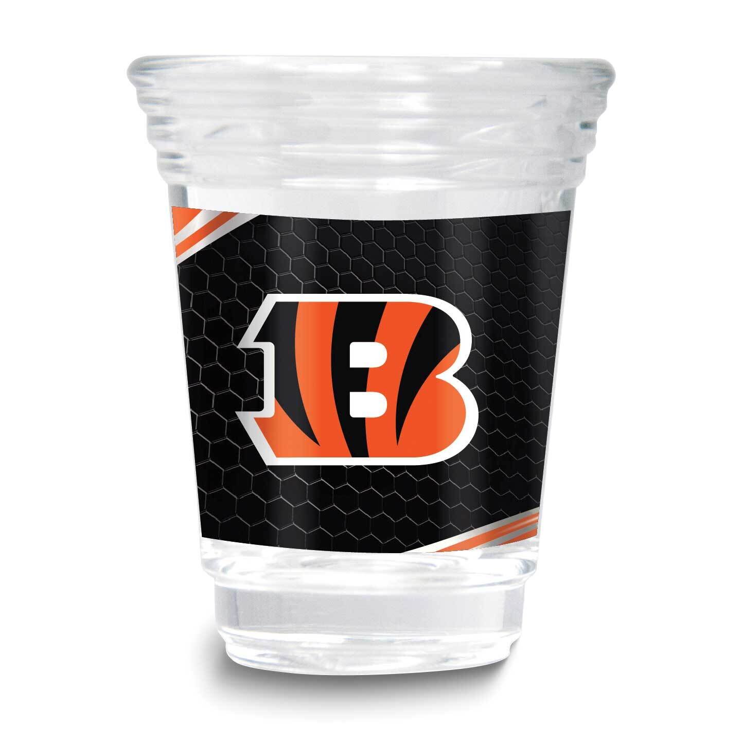 NFL Cincinnati Bengals 2oz Square Shot Glass GM26123-BEN, MPN: GM26123-BEN, 737538172779