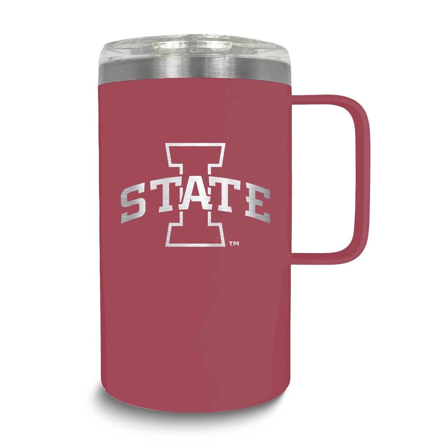 Collegiate Iowa State Stainless Steel Hustle Mug GM26107-IAS, MPN: GM26107-IAS, 195568020819