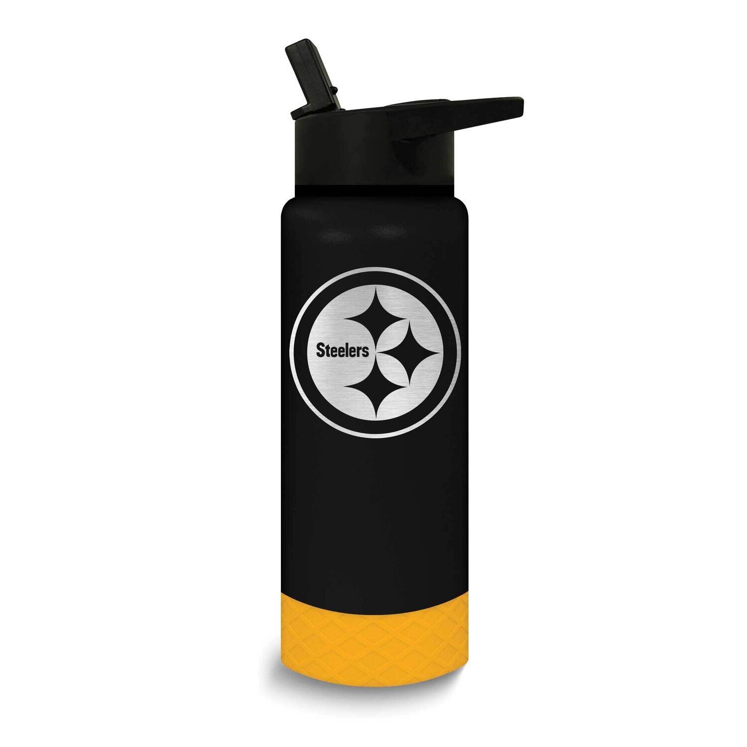 NFL Pittsburgh Steelers Stainless JR Water Bottle GM26113-STE, MPN: GM26113-STE, 195568032812