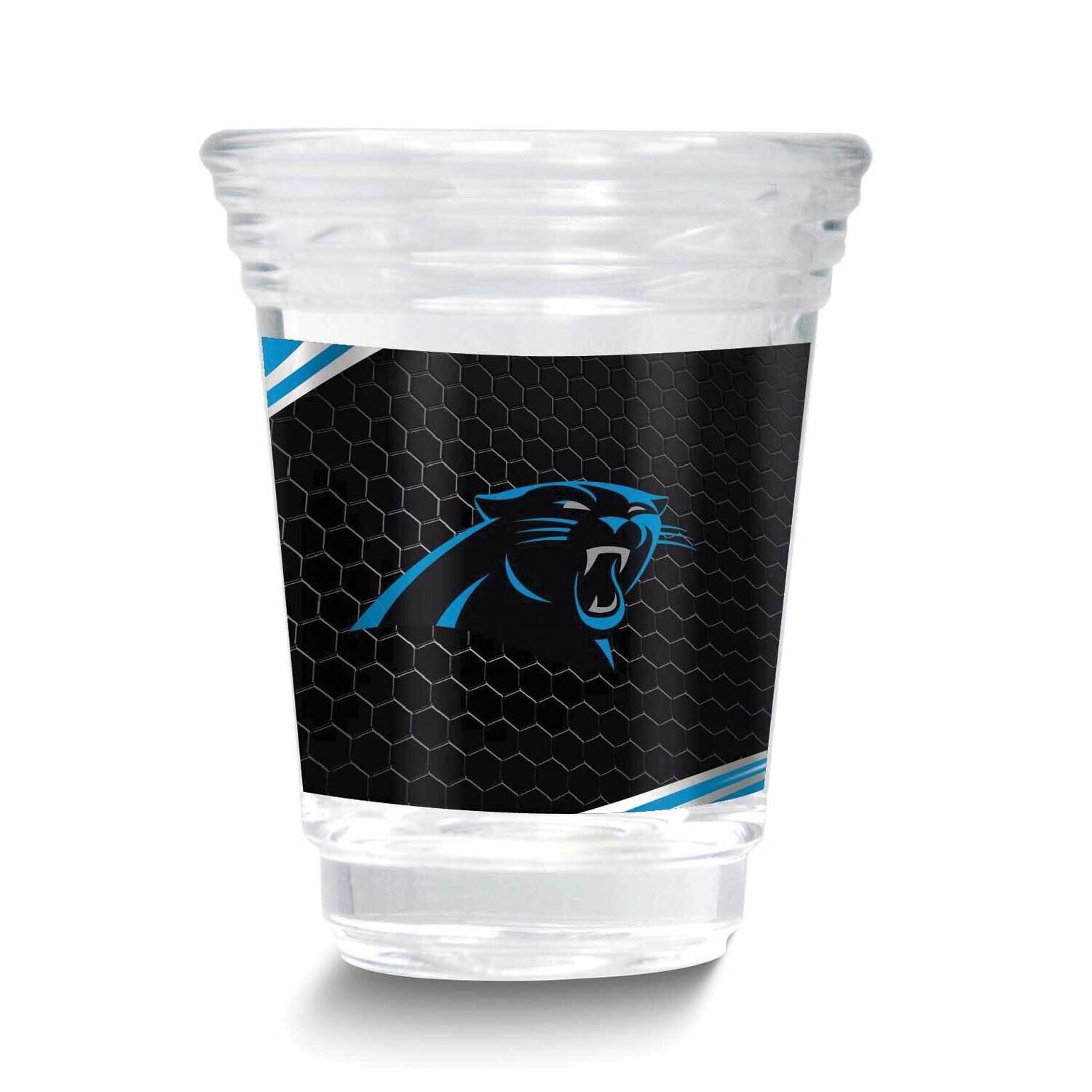 NFL Carolina Panthers 2oz Square Shot Glass GM26123-PAN, MPN: GM26123-PAN, 737538173165