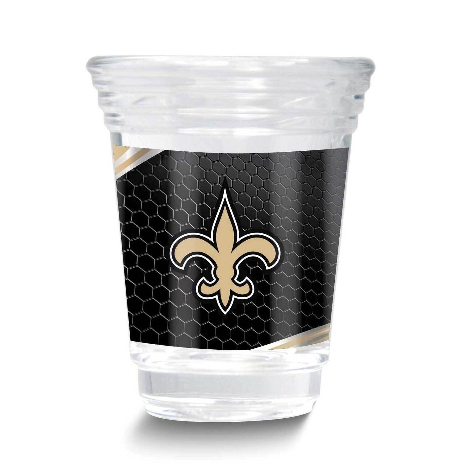 NFL New Orleans Saints 2oz Square Shot Glass GM26123-SAI, MPN: GM26123-SAI, 737538172861