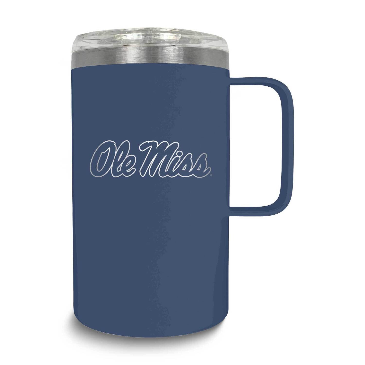 Collegiate Univeristy of Mississippi Stainless Steel Hustle Mug GM26107-UMS
