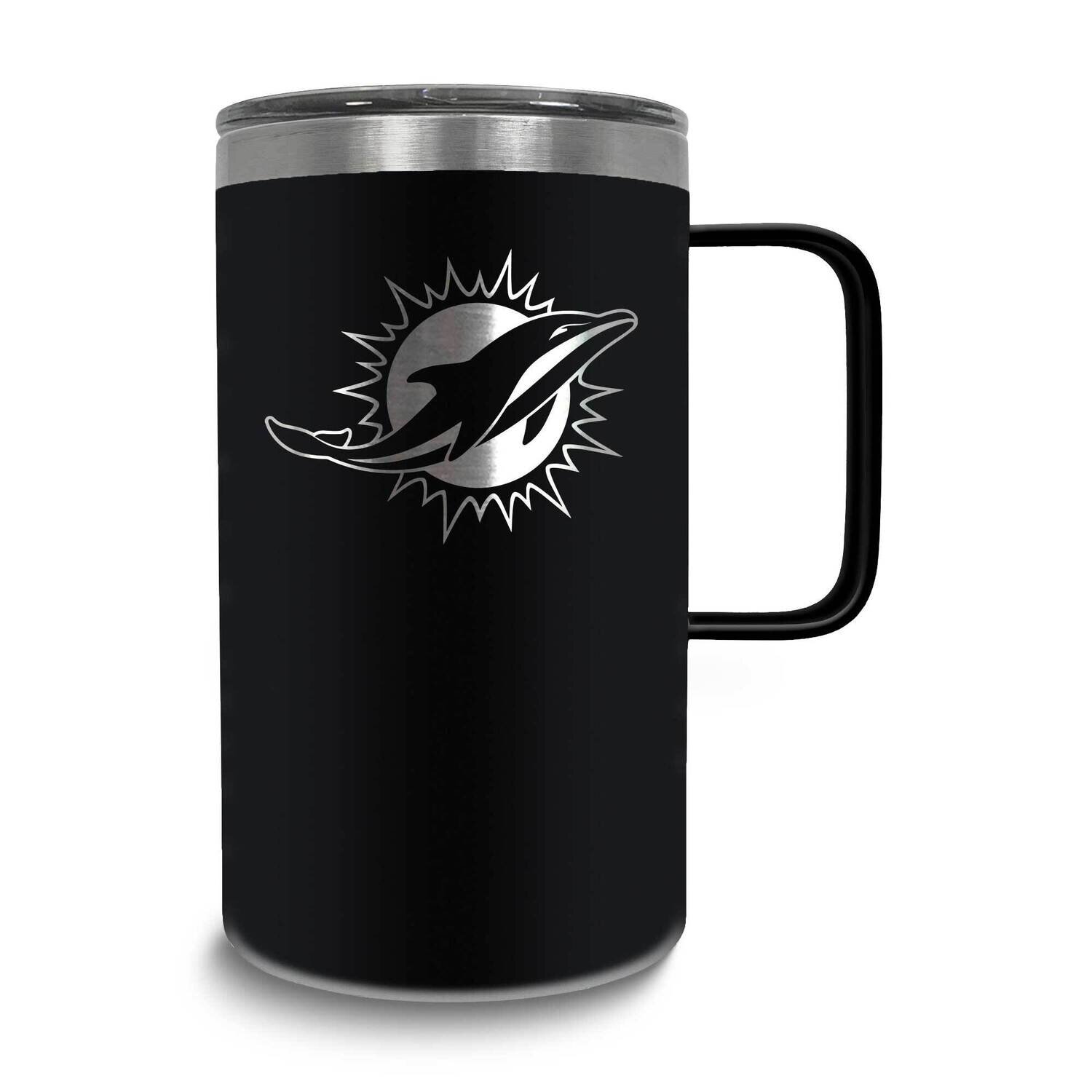 NFL Miami Dolphins Stainless Steel Hustle Mug GM26109-DOL, MPN: GM26109-DOL, 195568065698