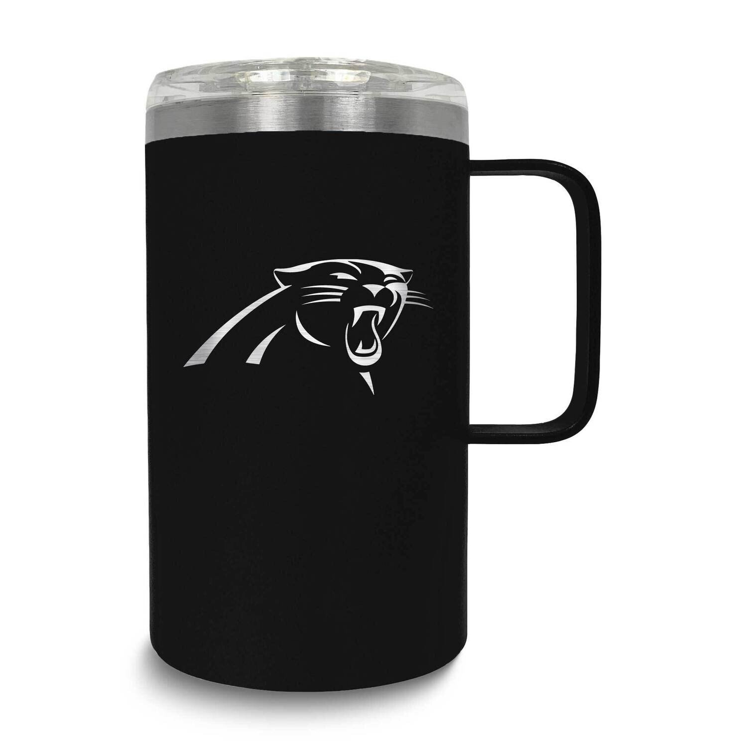 NFL Carolina Panthers Stainless Steel Hustle Mug GM26109-PAN, MPN: GM26109-PAN, 195568019424