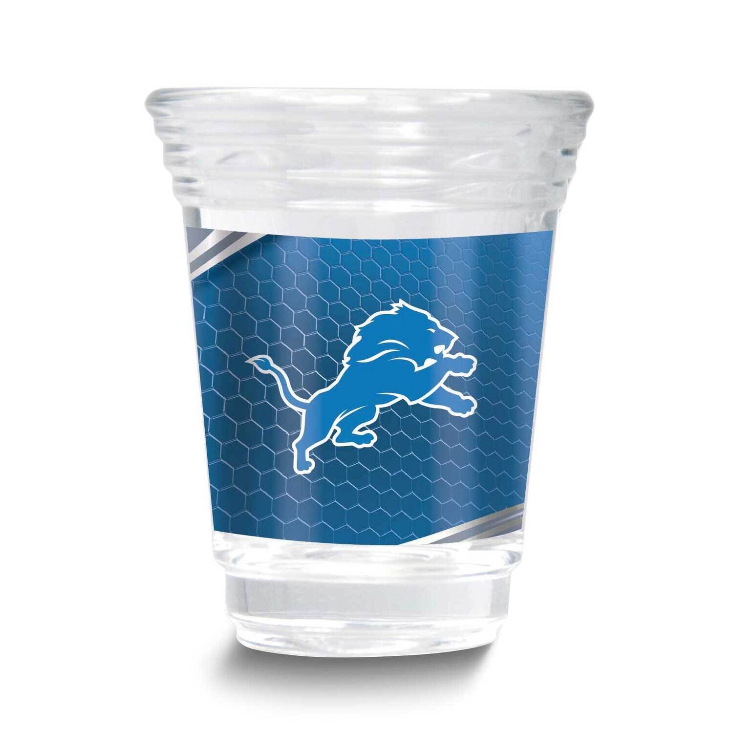 NFL Detroit Lions 2oz Square Shot Glass GM26123-LIO, MPN: GM26123-LIO, 737538173004