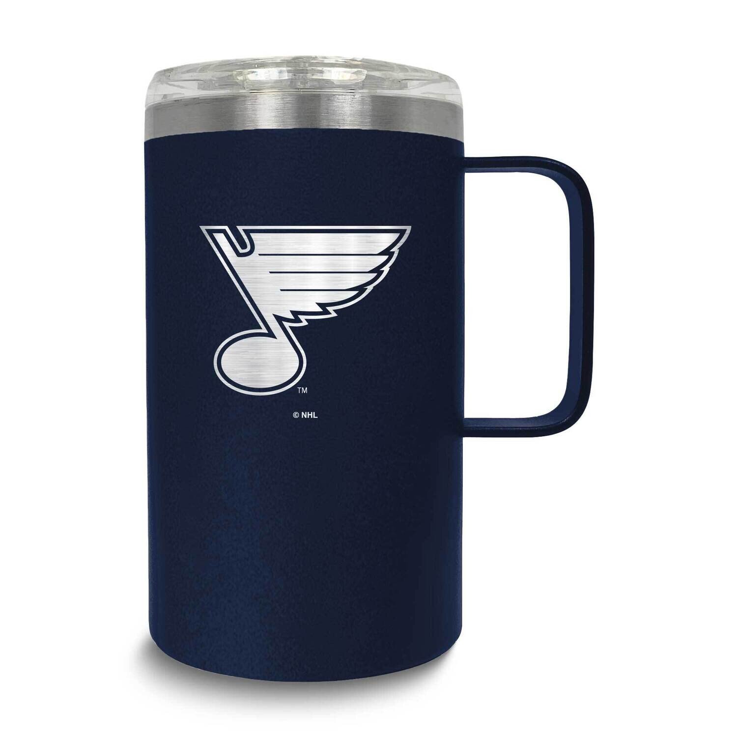 NHL St Louis Blues Stainless Steel Hustle Mug GM26110-BLE, MPN: GM26110-BLE, 195568056849